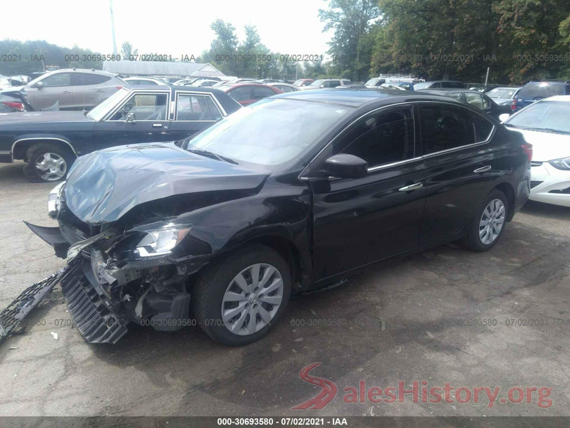 3N1AB7AP8HY216587 2017 NISSAN SENTRA