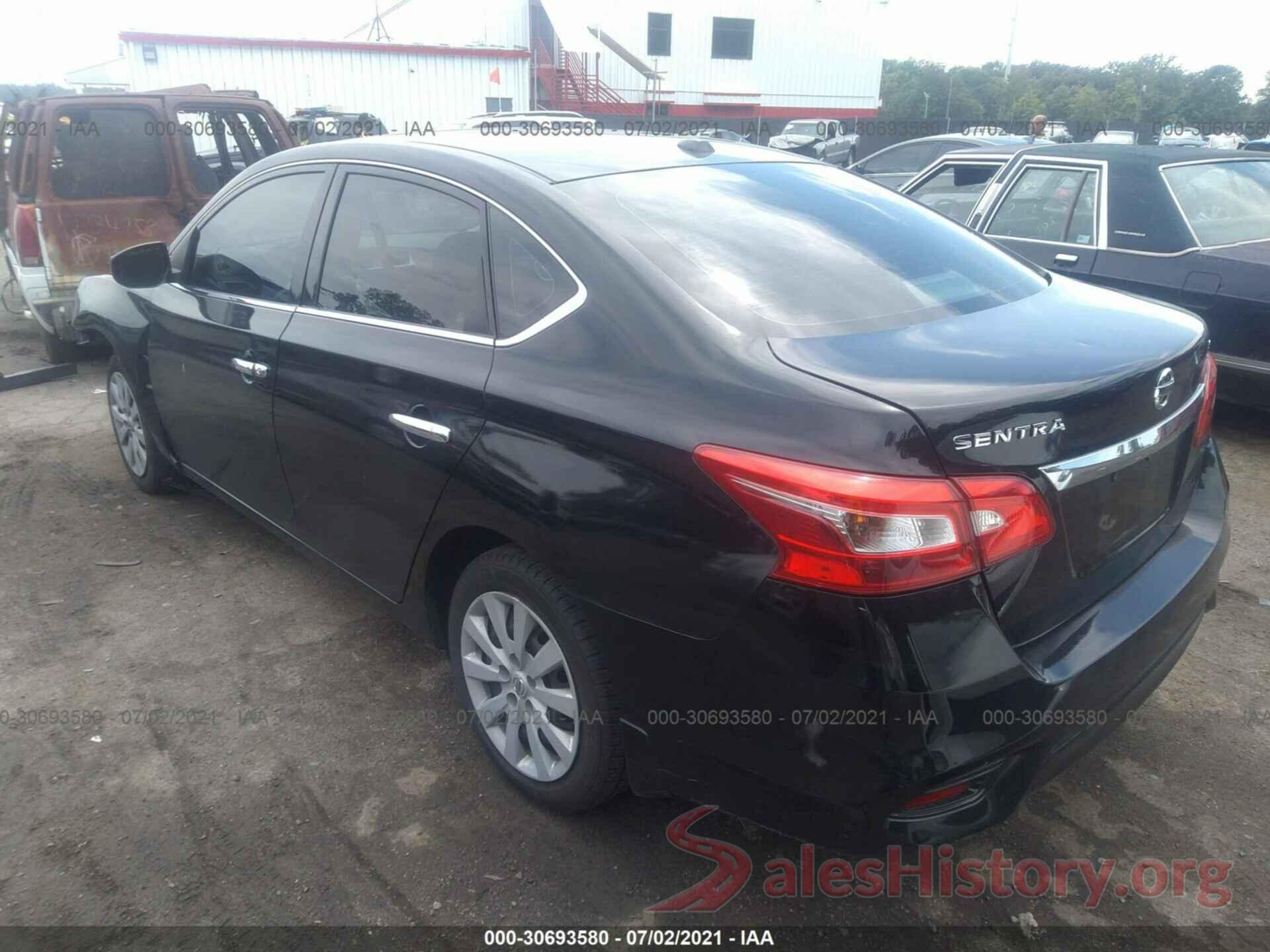 3N1AB7AP8HY216587 2017 NISSAN SENTRA