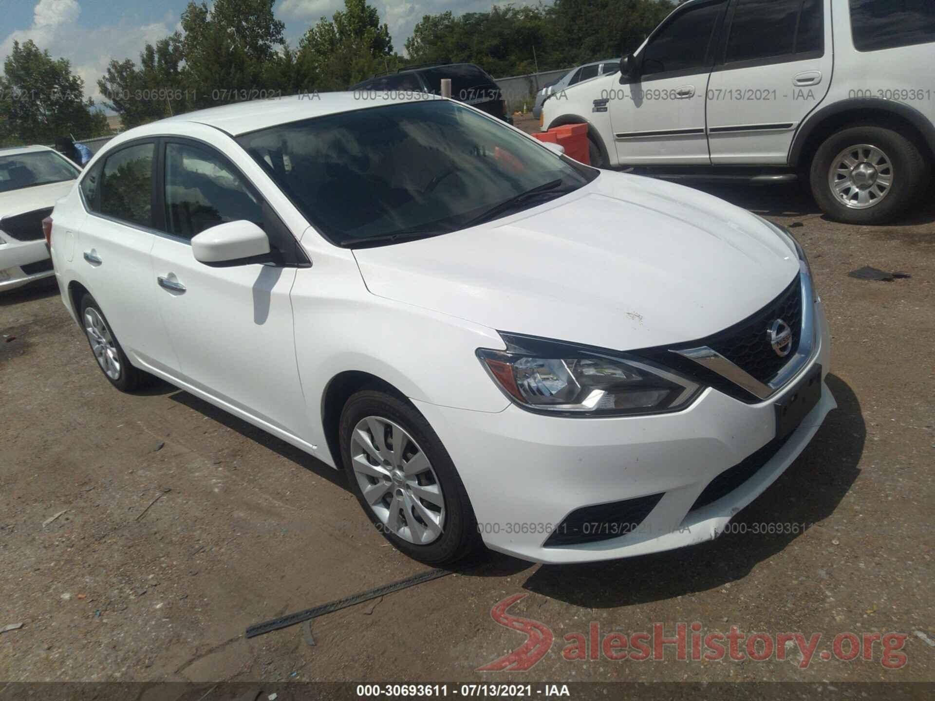 3N1AB7AP1HY333895 2017 NISSAN SENTRA