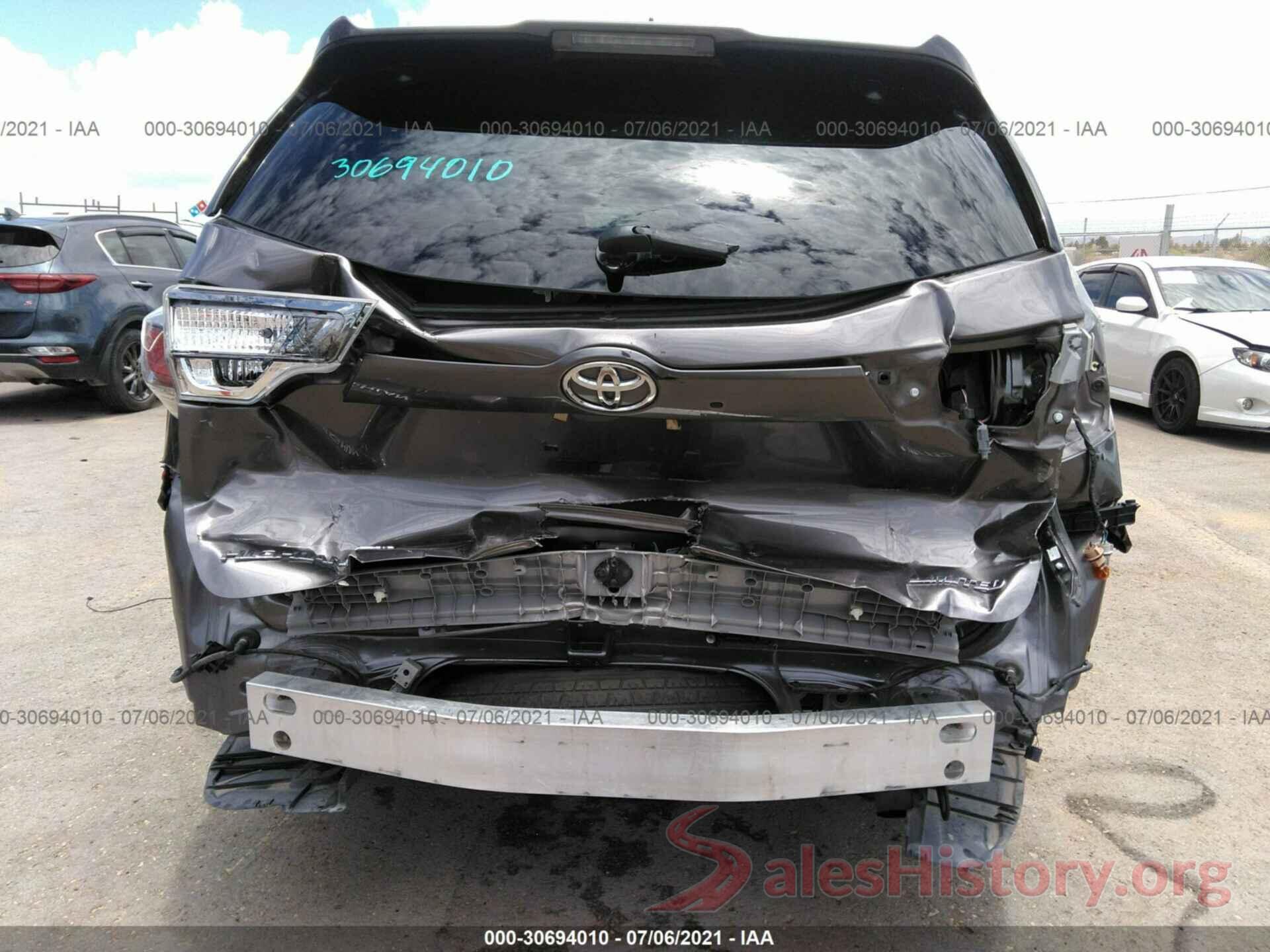 5TDYKRFH3GS157303 2016 TOYOTA HIGHLANDER