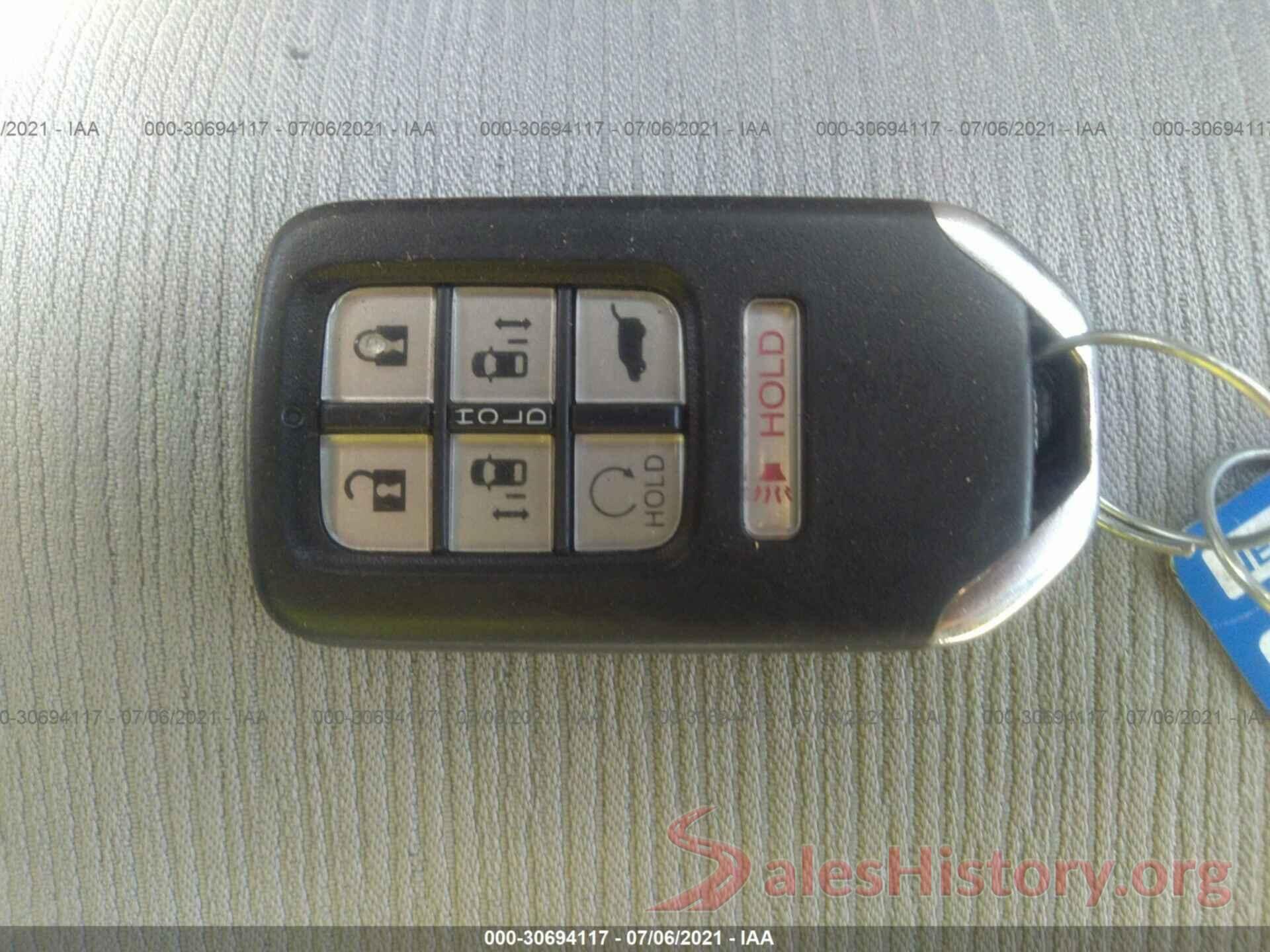 5FNRL6H50KB034333 2019 HONDA ODYSSEY