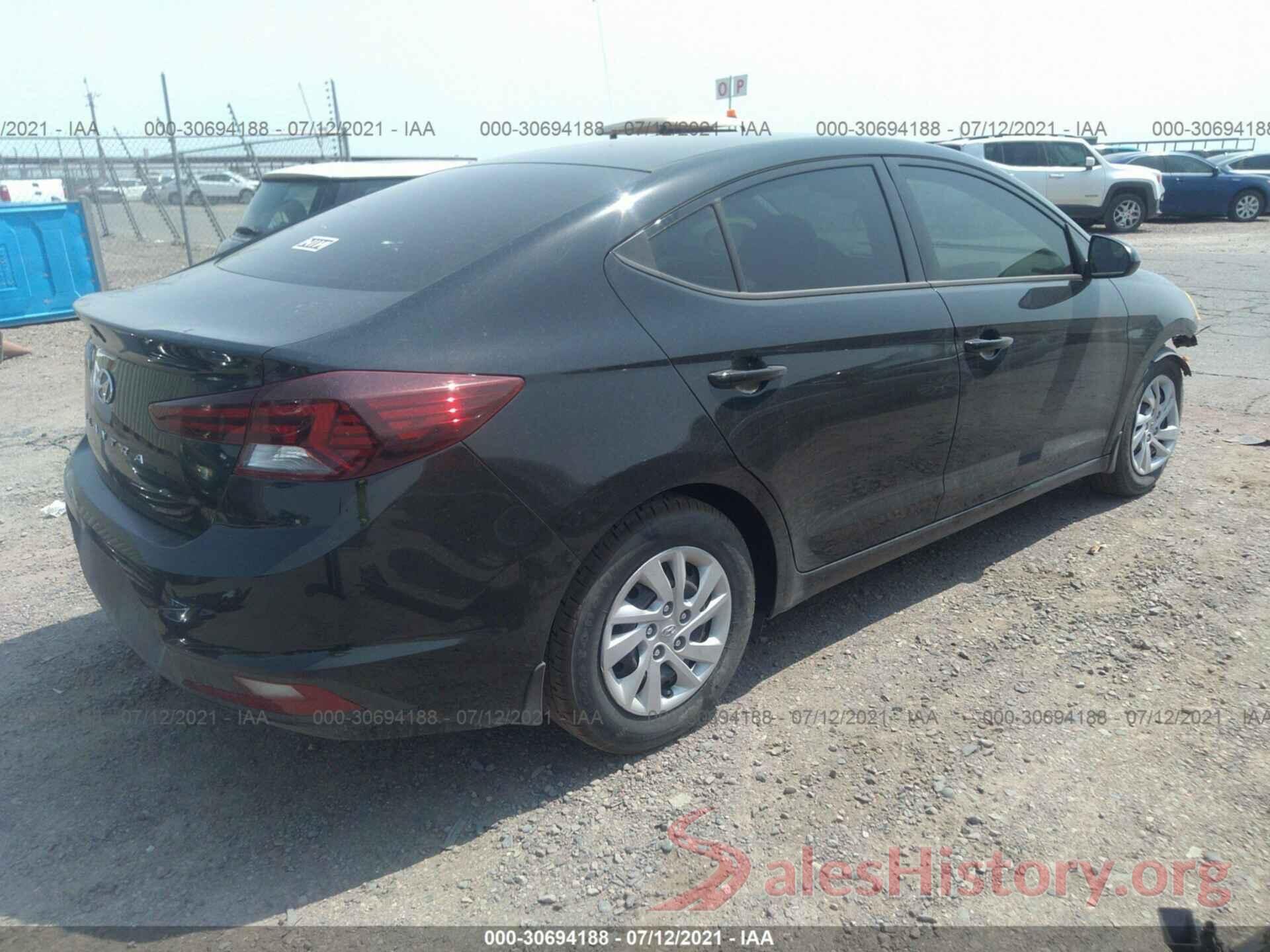 5NPD74LF9LH524212 2020 HYUNDAI ELANTRA