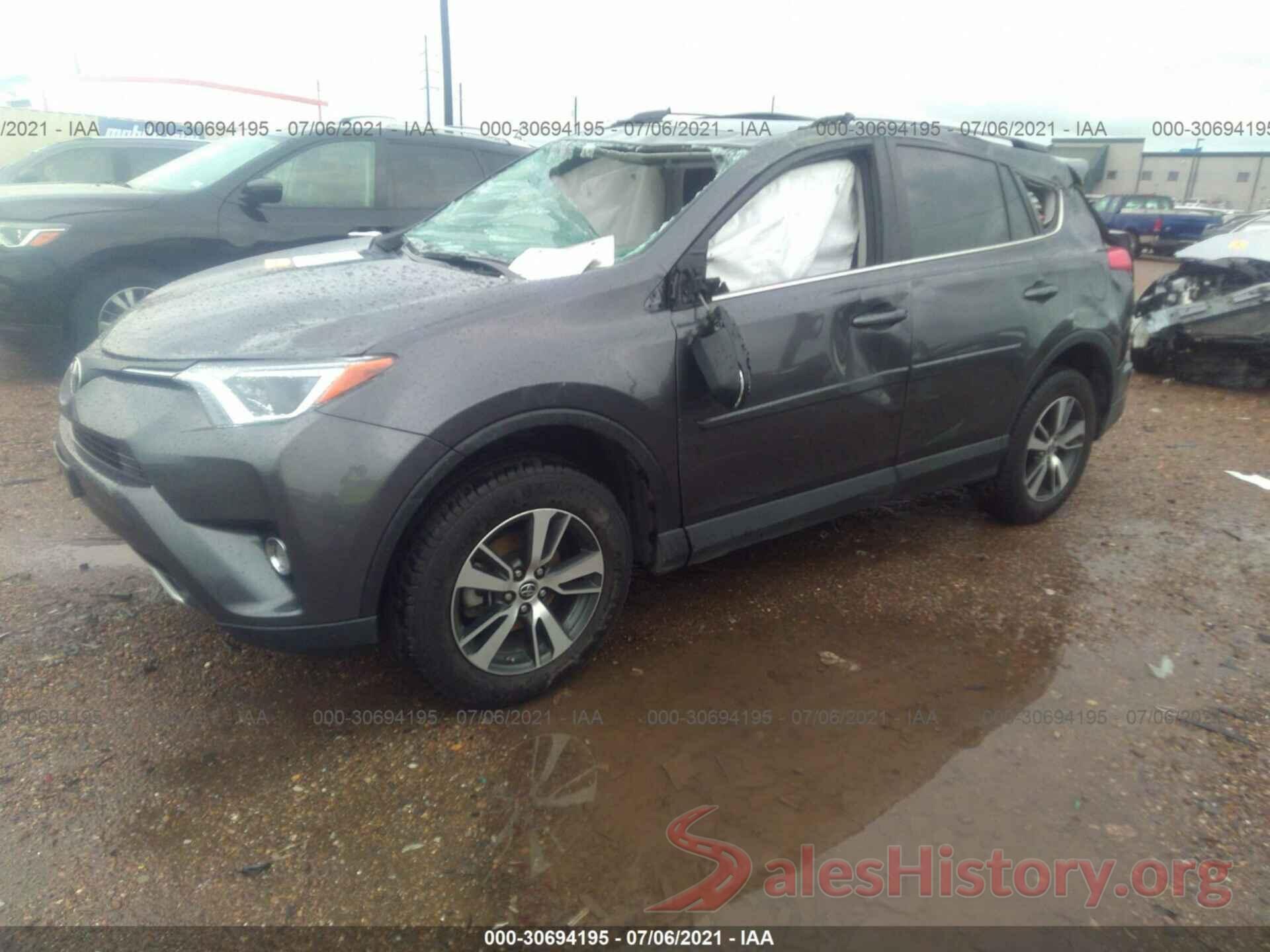 2T3WFREV5GW307784 2016 TOYOTA RAV4