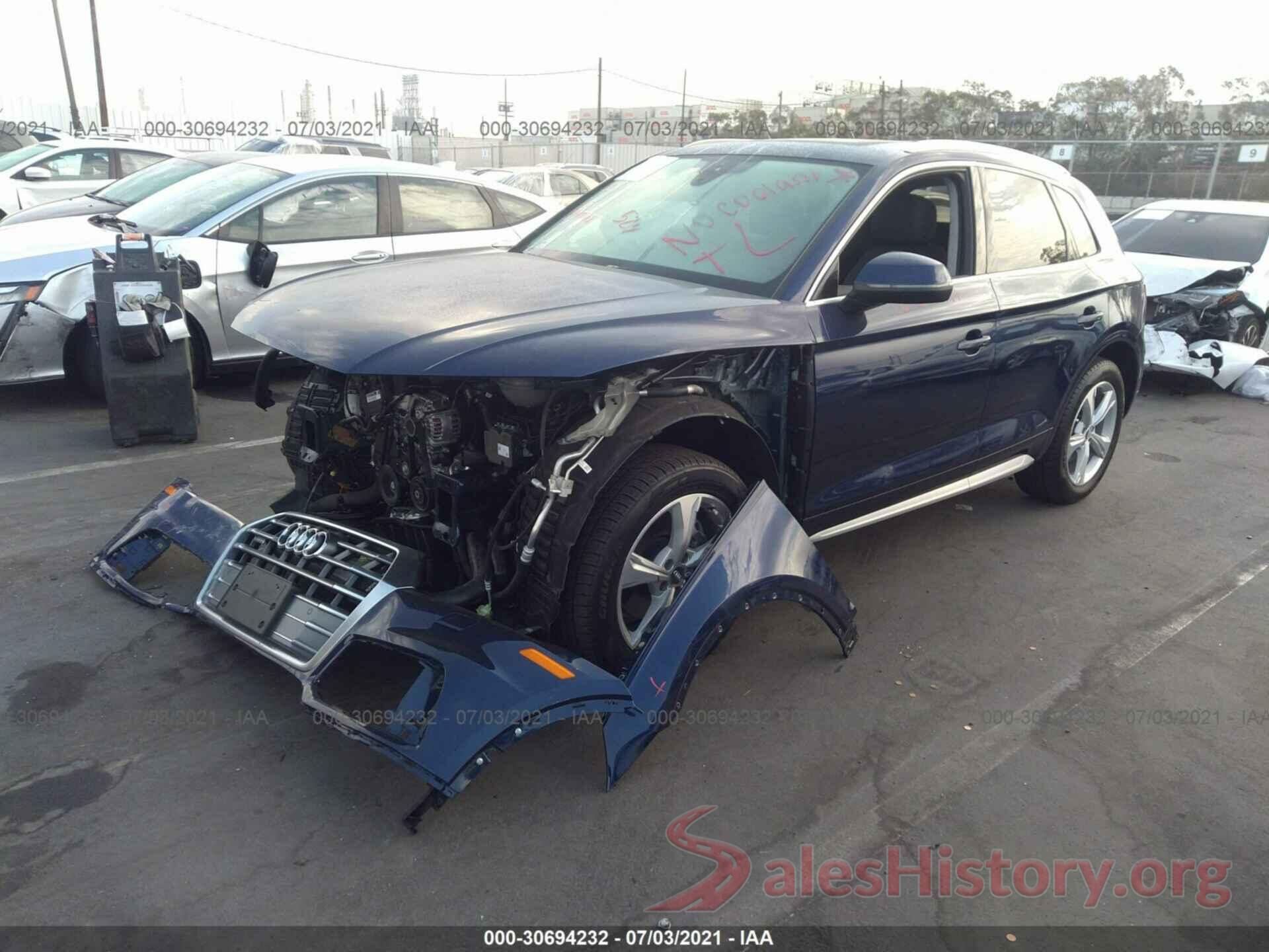 WA1ANAFYXL2100277 2020 AUDI Q5