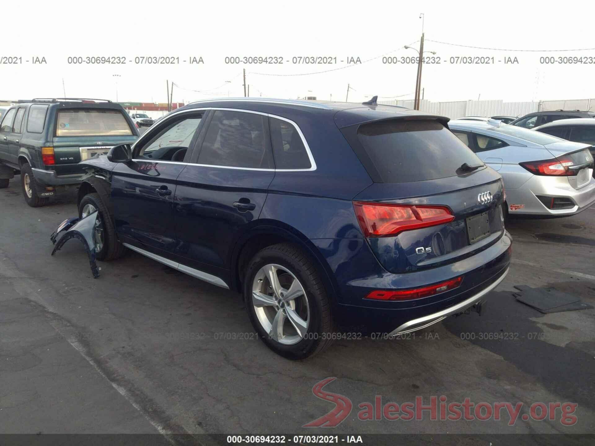 WA1ANAFYXL2100277 2020 AUDI Q5