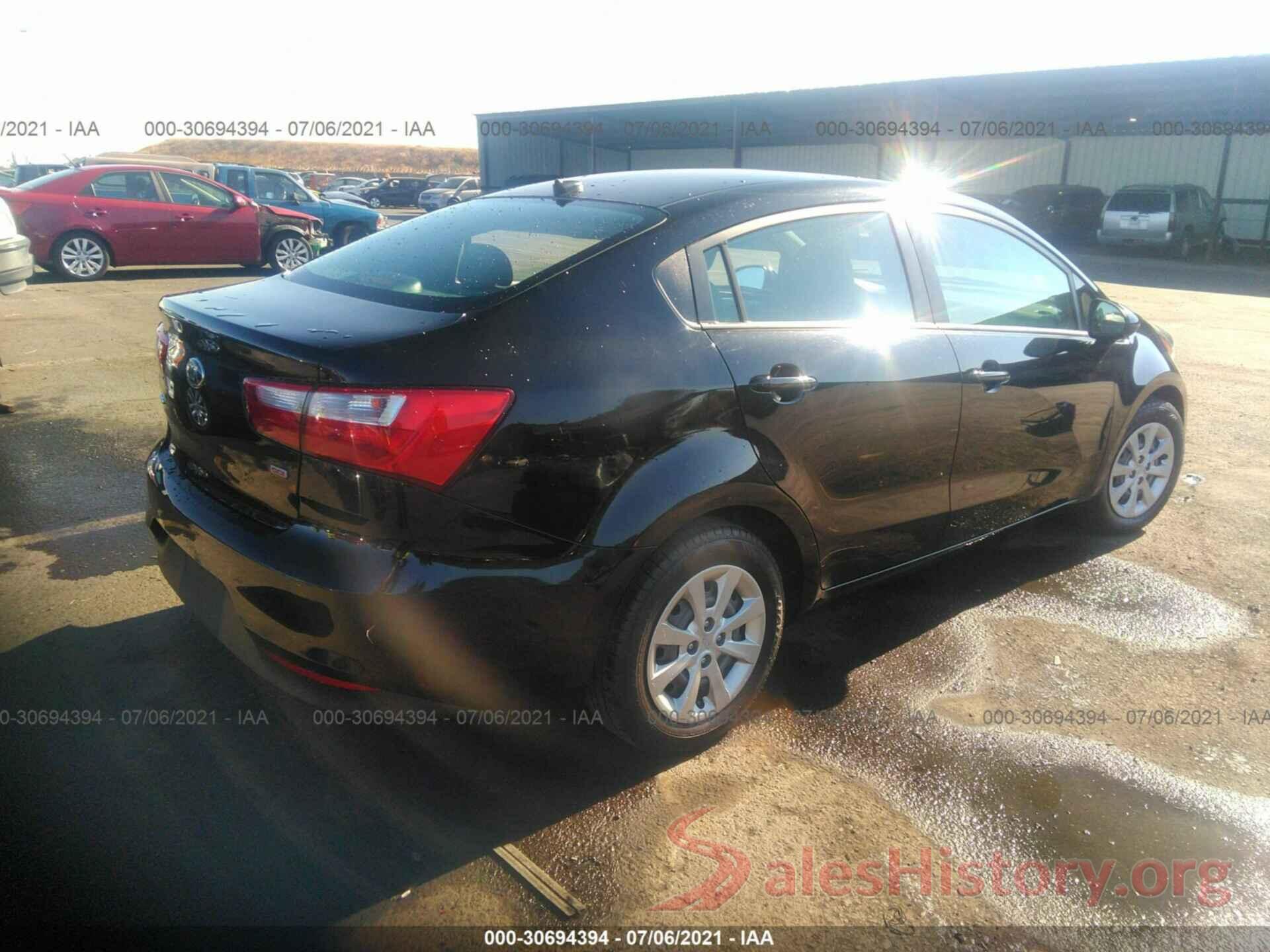 KNADM4A34H6057250 2017 KIA RIO