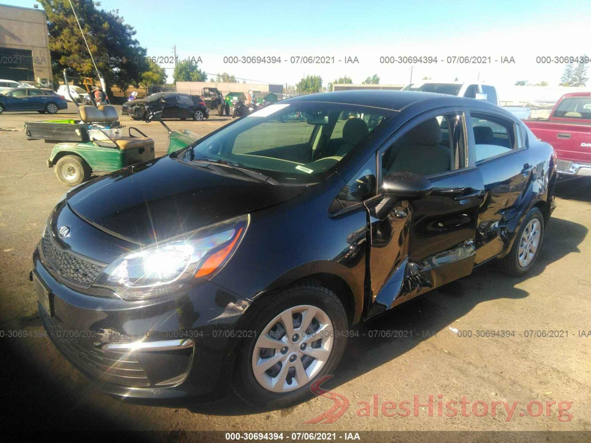 KNADM4A34H6057250 2017 KIA RIO