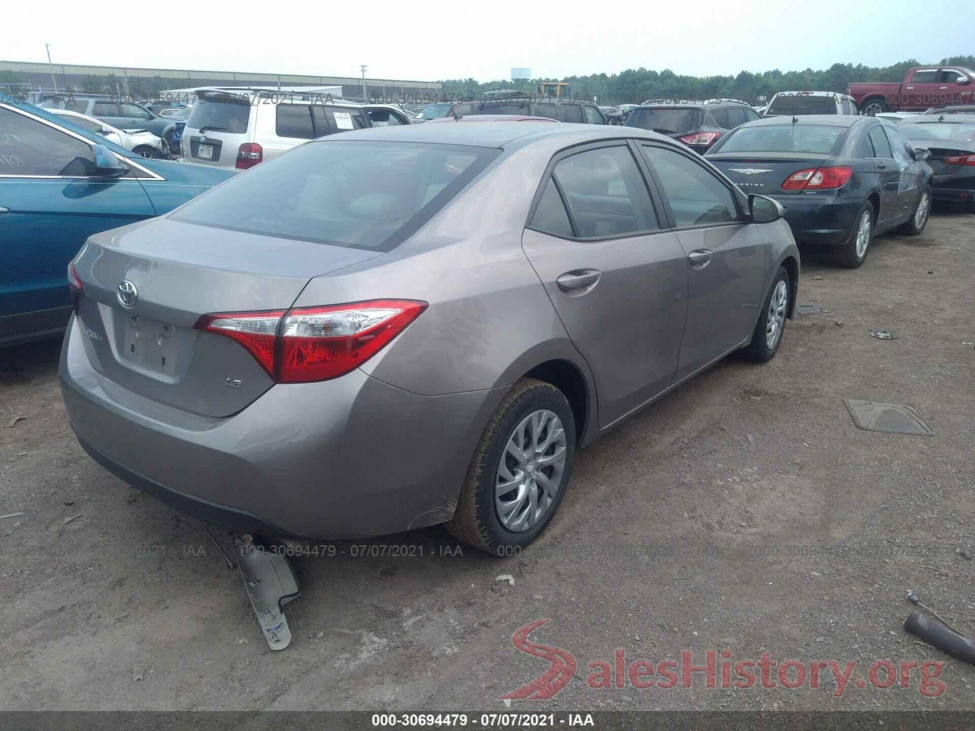 2T1BURHE0GC663280 2016 TOYOTA COROLLA