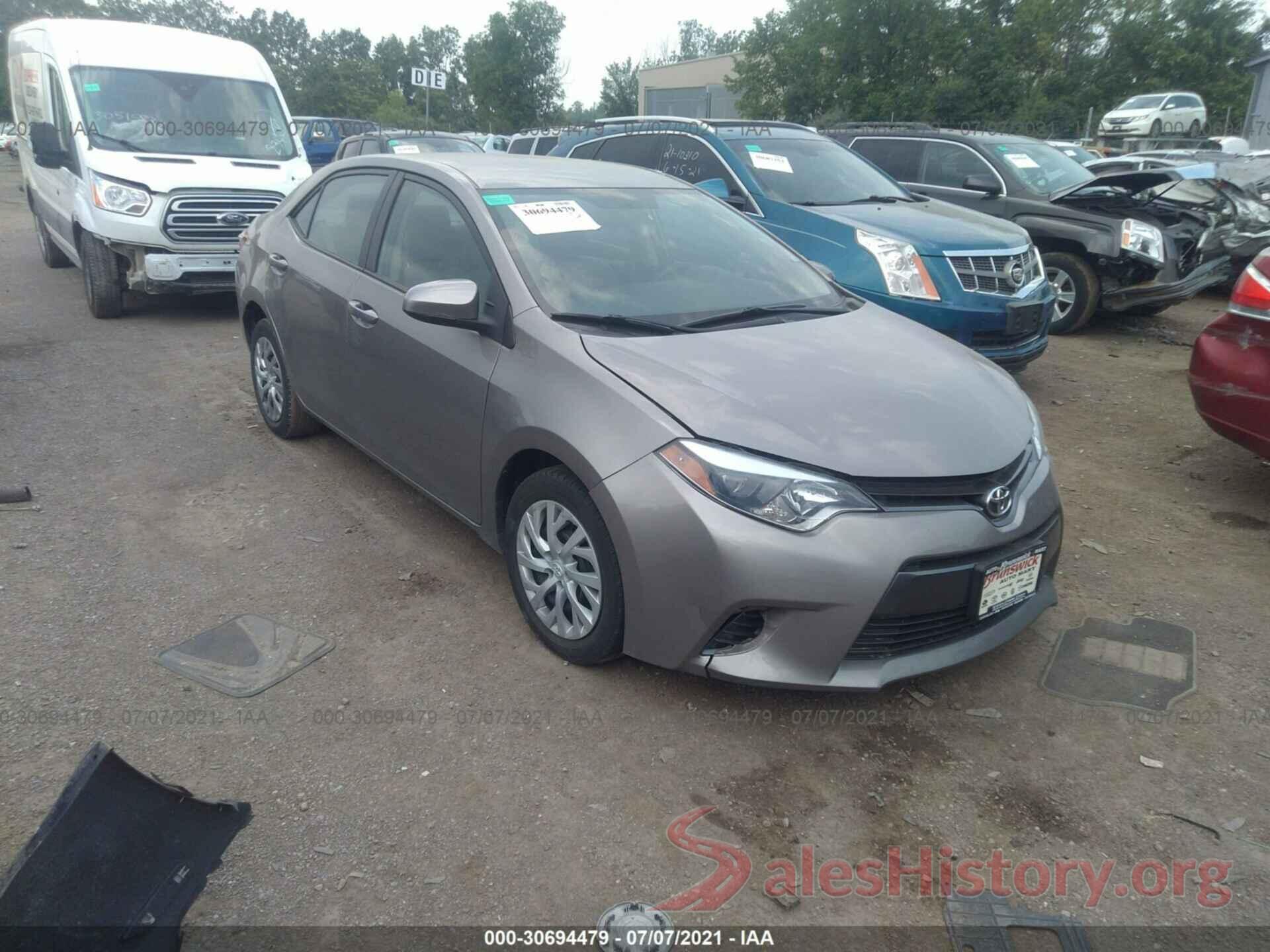 2T1BURHE0GC663280 2016 TOYOTA COROLLA