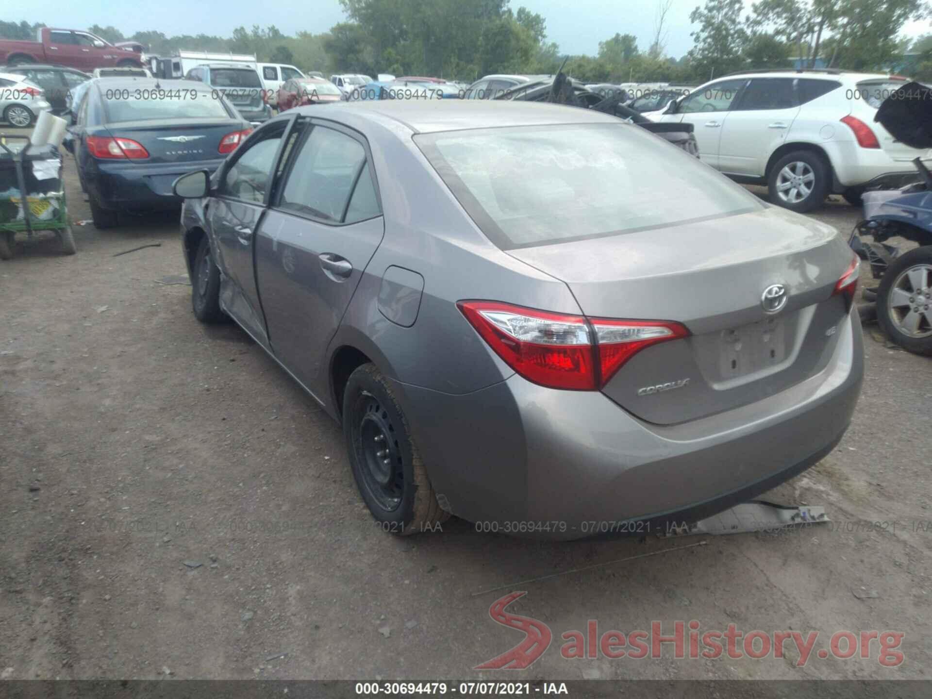 2T1BURHE0GC663280 2016 TOYOTA COROLLA