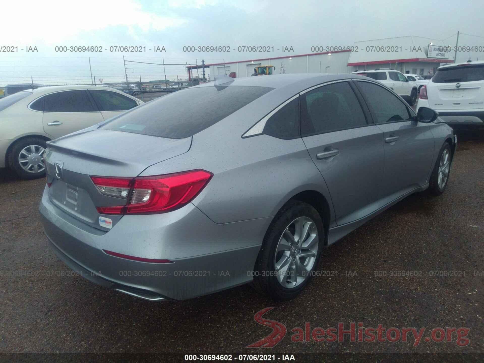 1HGCV1F19LA131822 2020 HONDA ACCORD SEDAN