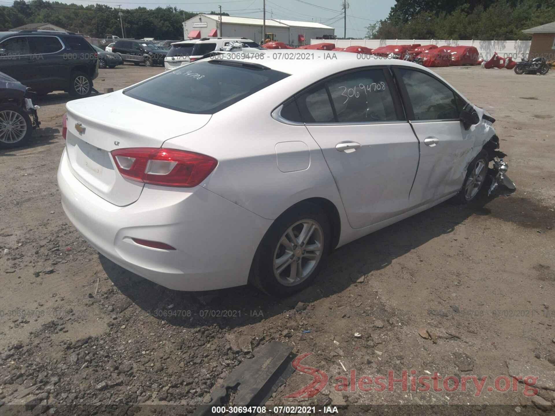 1G1BE5SM9G7292295 2016 CHEVROLET CRUZE