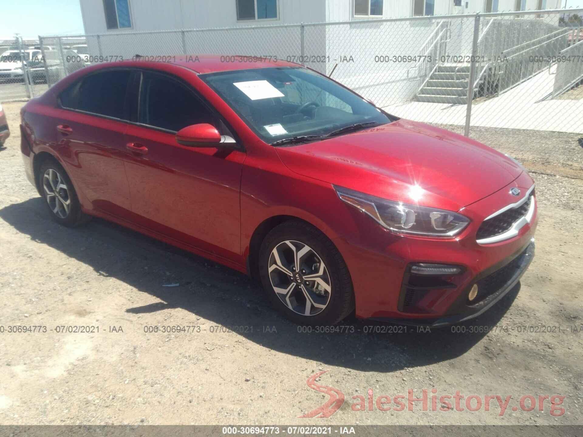 3KPF24AD1ME342468 2021 KIA FORTE