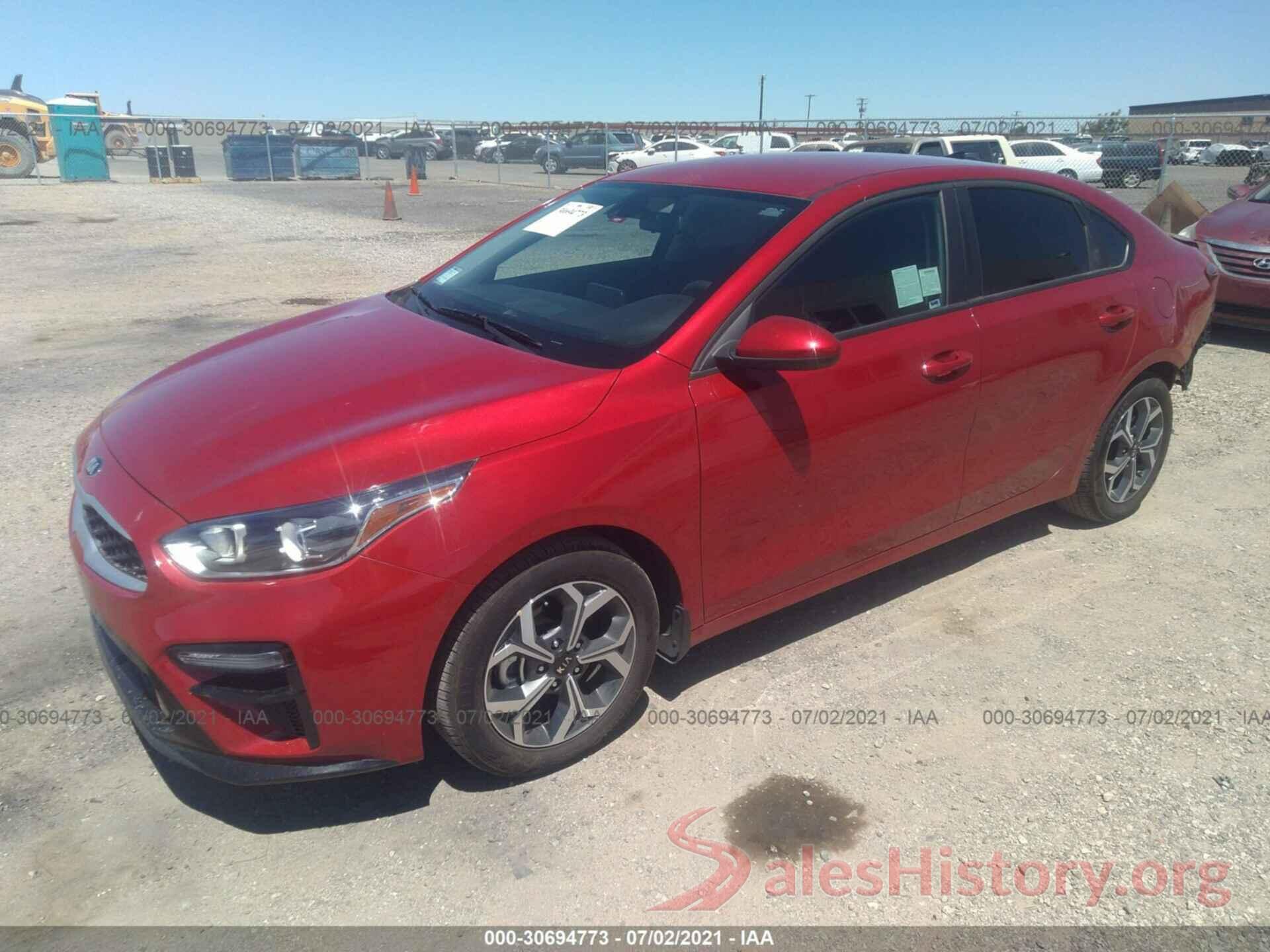 3KPF24AD1ME342468 2021 KIA FORTE