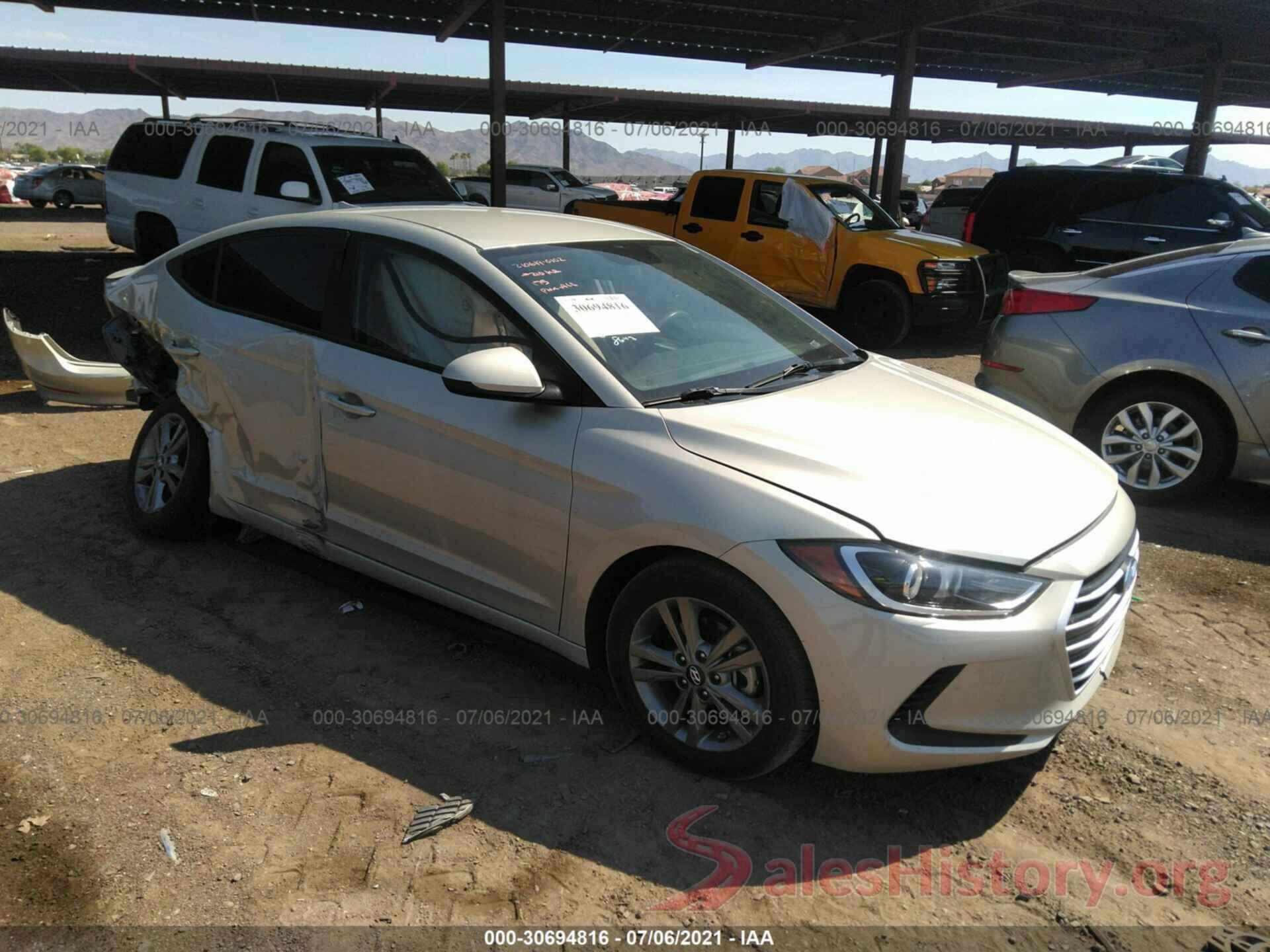 5NPD84LFXHH060707 2017 HYUNDAI ELANTRA