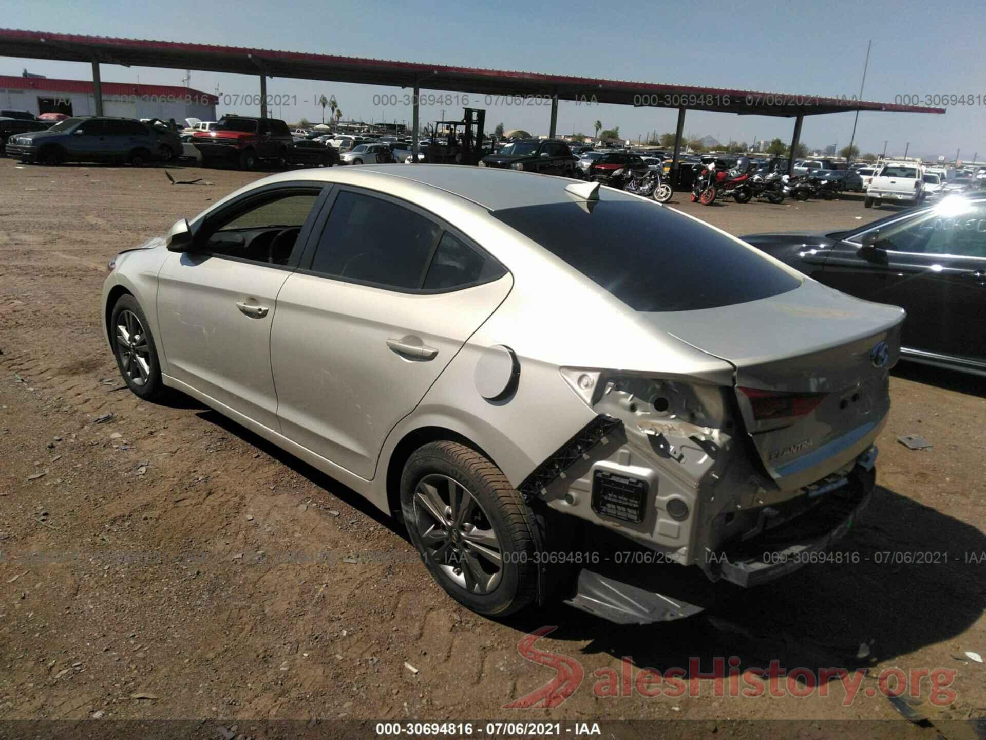 5NPD84LFXHH060707 2017 HYUNDAI ELANTRA