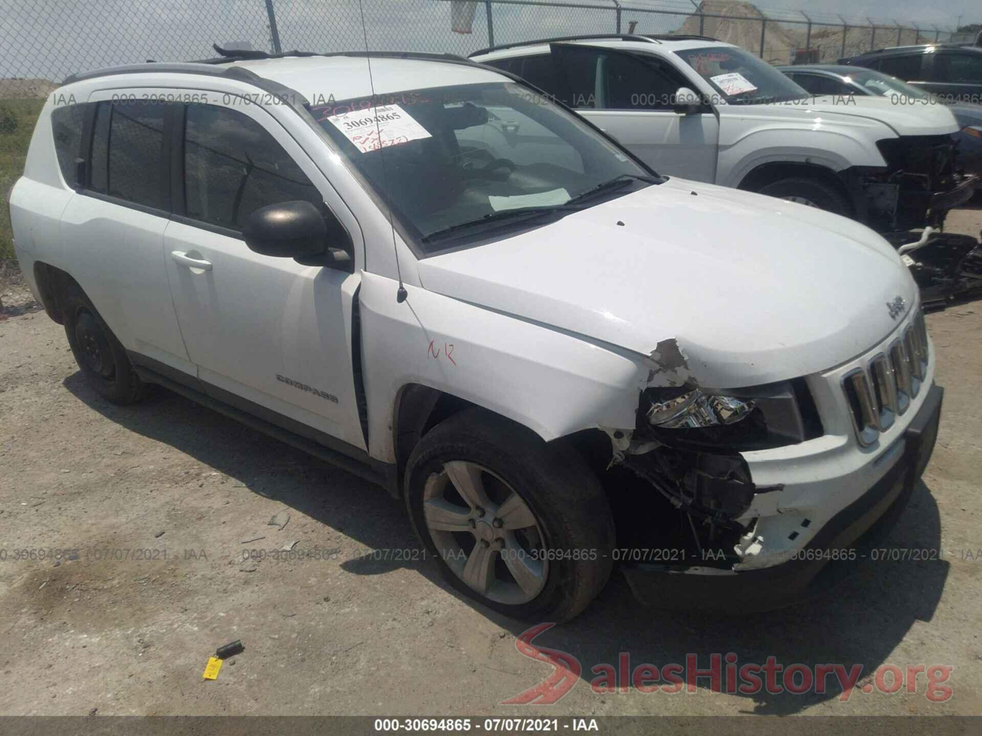 1C4NJDBB5GD617020 2016 JEEP COMPASS