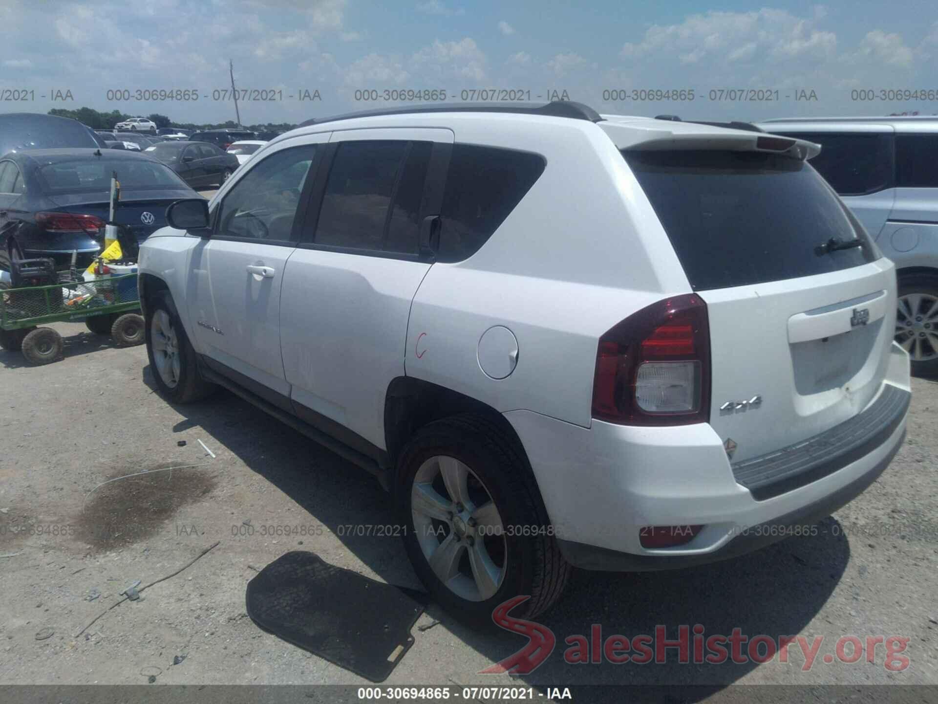 1C4NJDBB5GD617020 2016 JEEP COMPASS