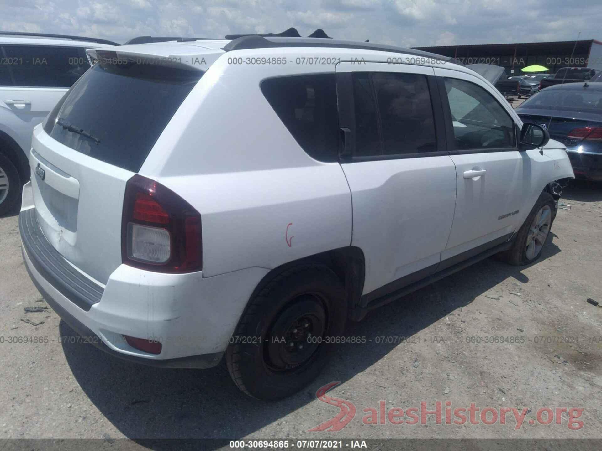 1C4NJDBB5GD617020 2016 JEEP COMPASS