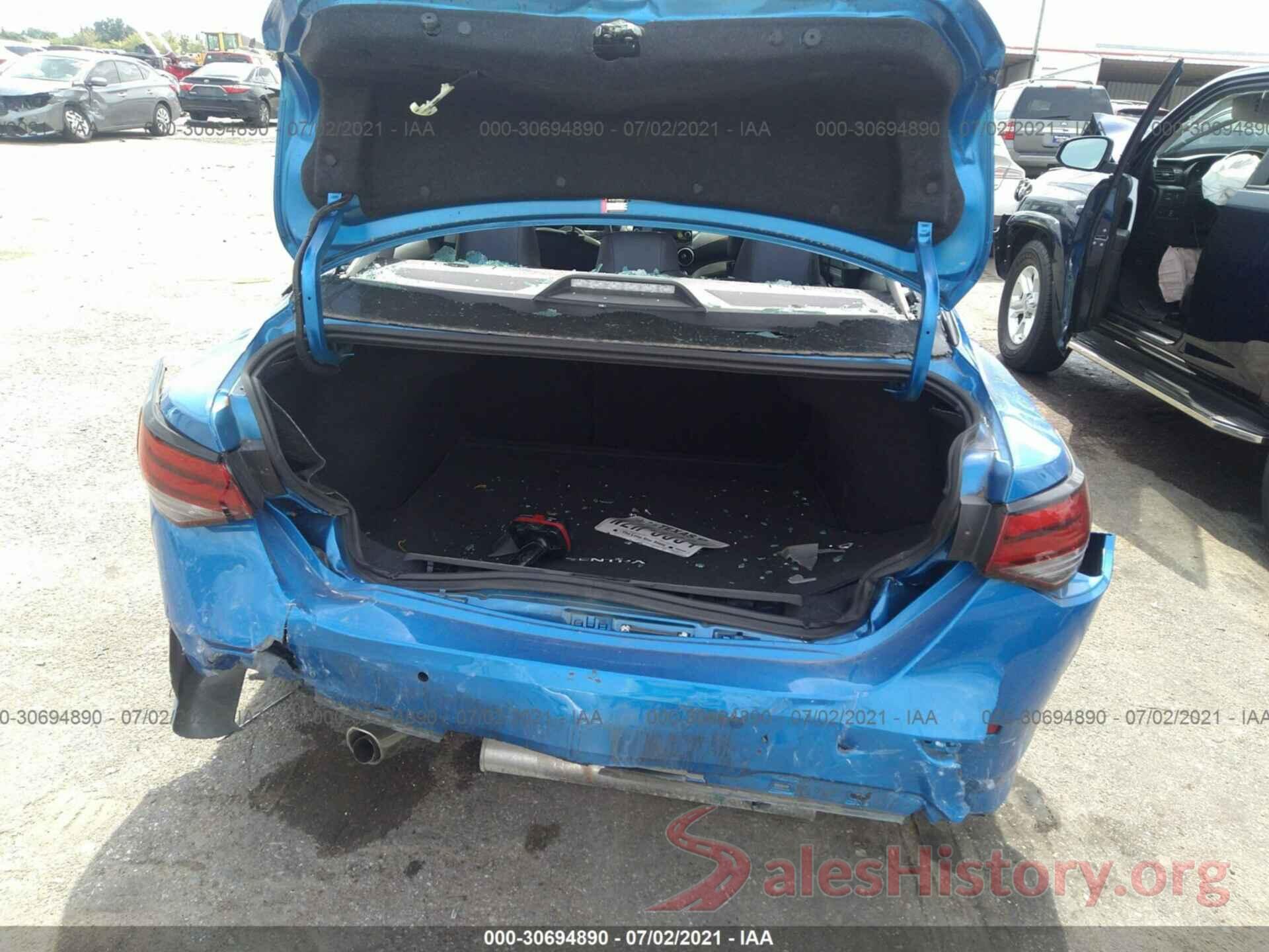 3N1AB8DV8LY310591 2020 NISSAN SENTRA