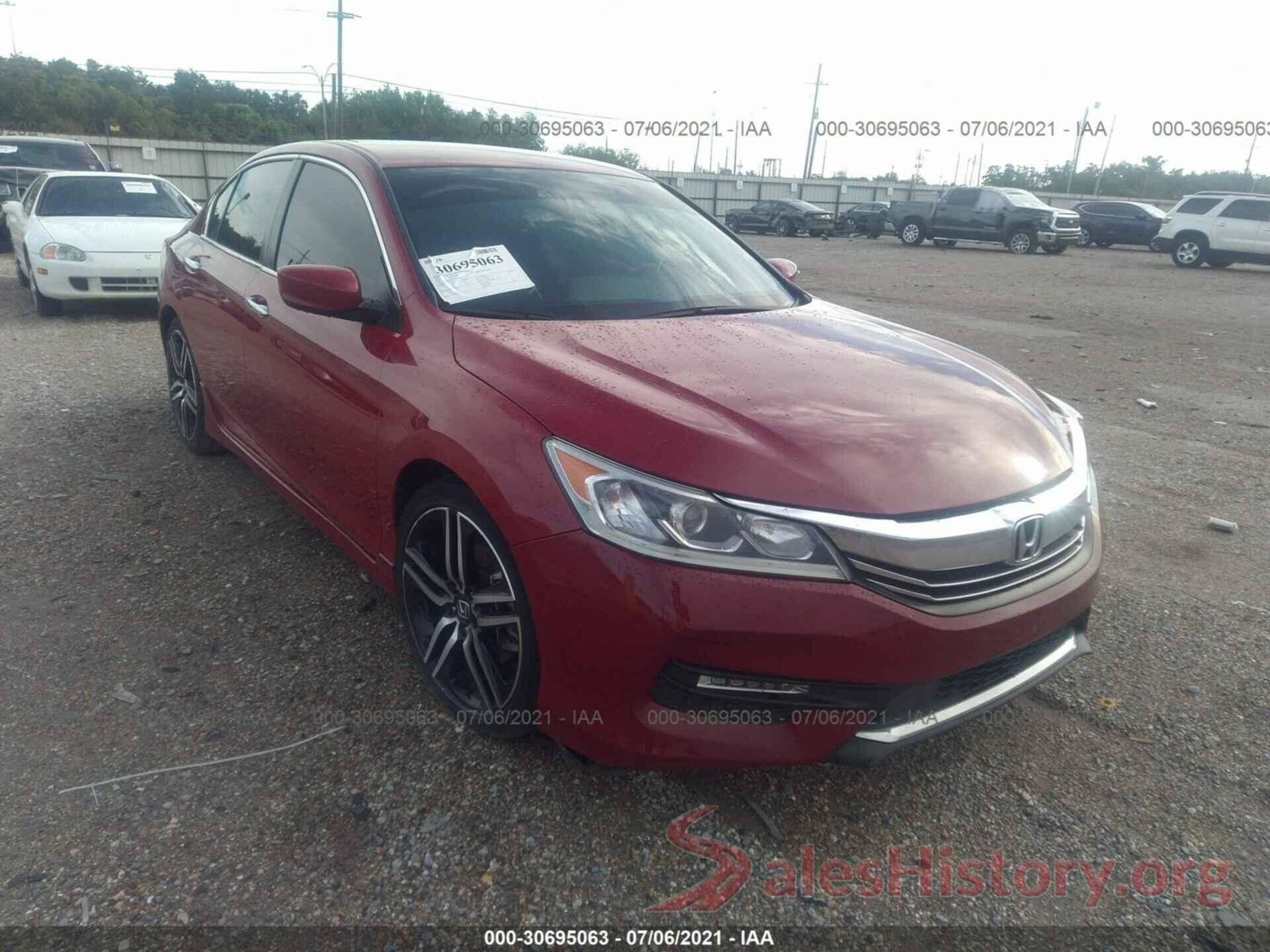 1HGCR2F63GA175570 2016 HONDA ACCORD SEDAN