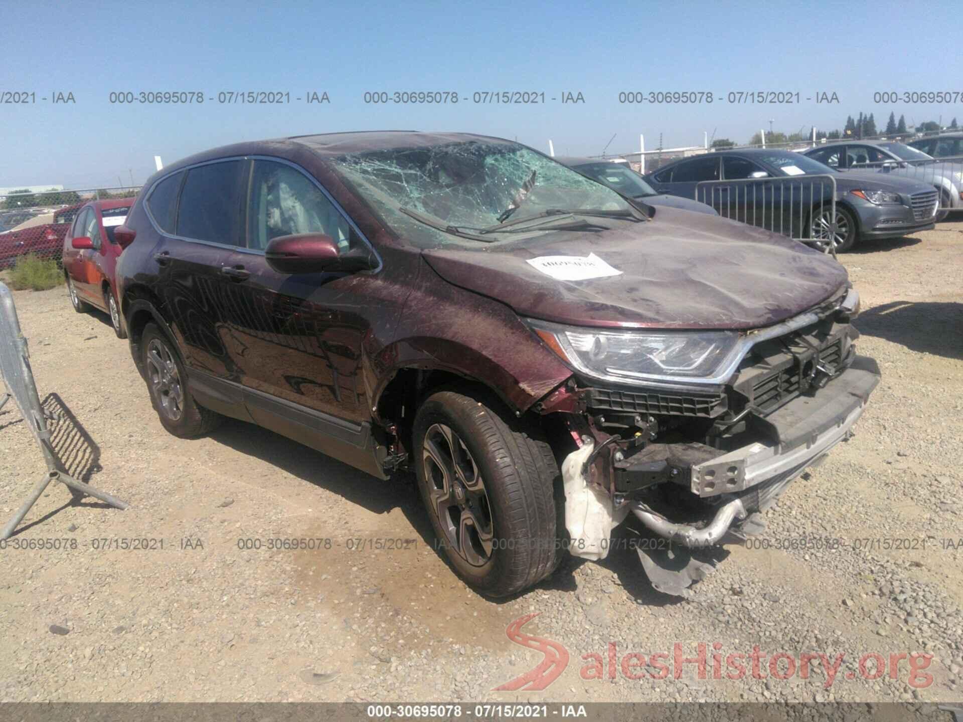 7FARW1H87JE054263 2018 HONDA CR-V