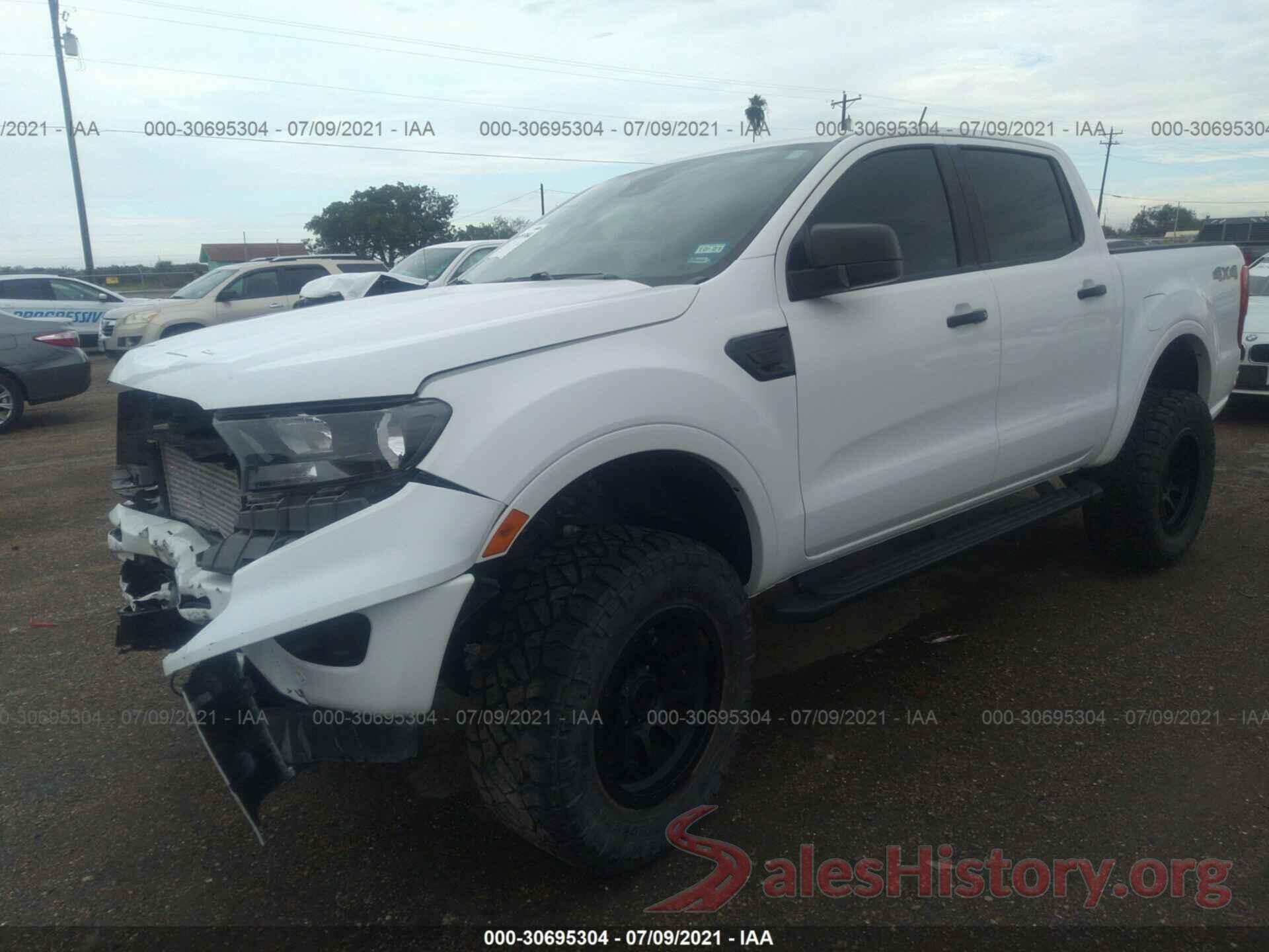 1FTER4FH6KLB21584 2019 FORD RANGER