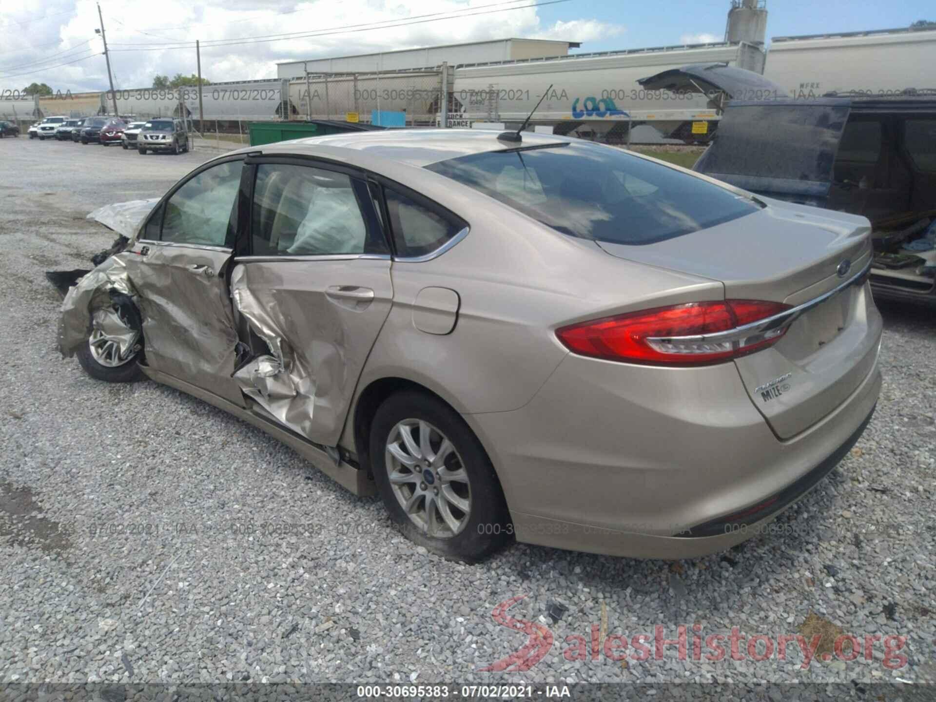 3FA6P0G79JR237814 2018 FORD FUSION