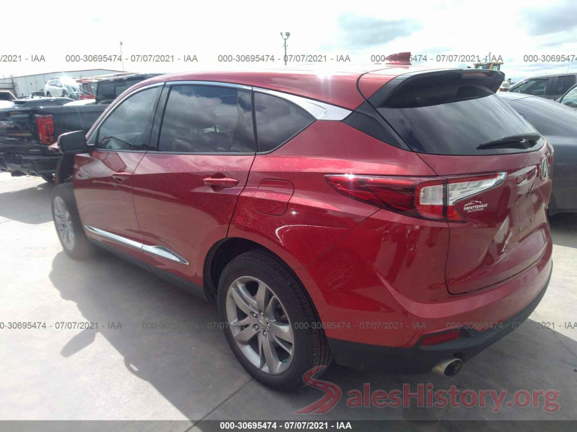 5J8TC2H70LL012851 2020 ACURA RDX