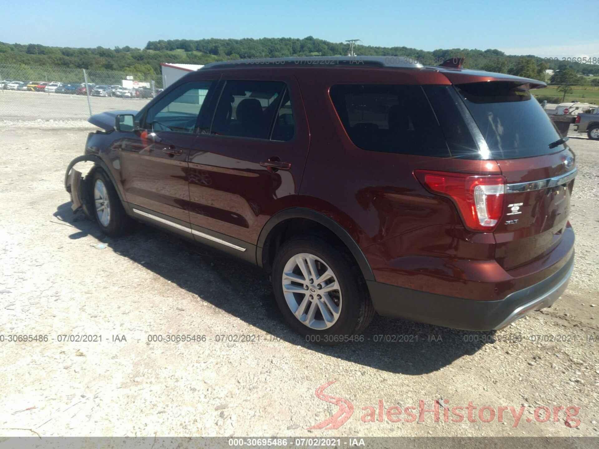 1FM5K7D87GGB09304 2016 FORD EXPLORER