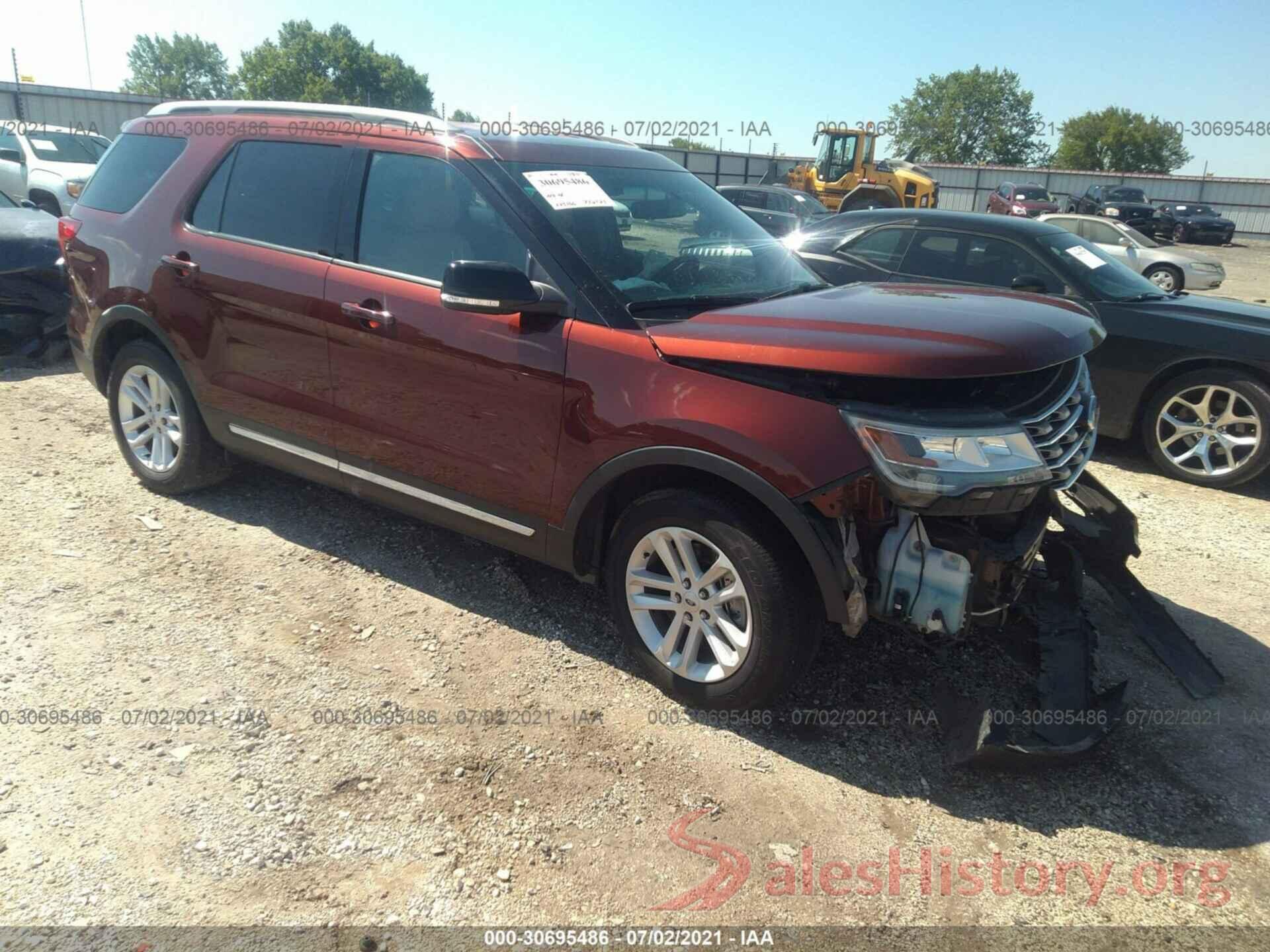 1FM5K7D87GGB09304 2016 FORD EXPLORER