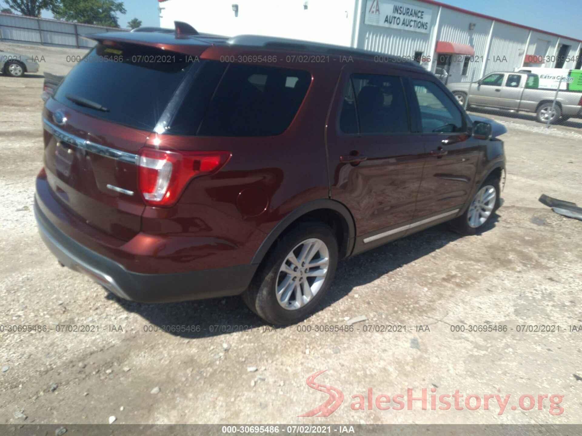 1FM5K7D87GGB09304 2016 FORD EXPLORER