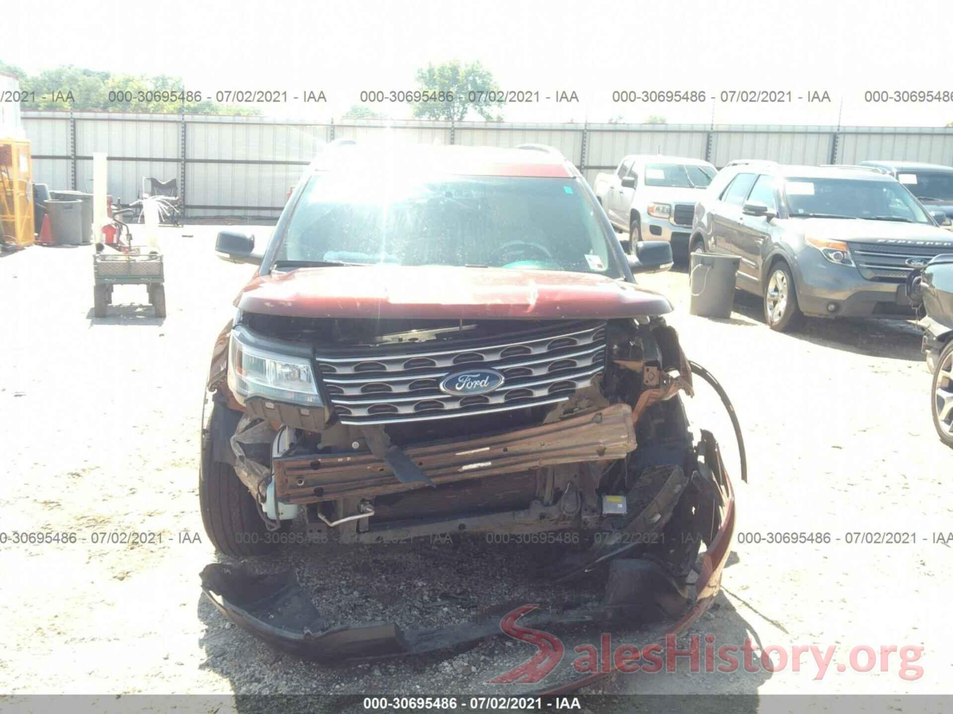 1FM5K7D87GGB09304 2016 FORD EXPLORER