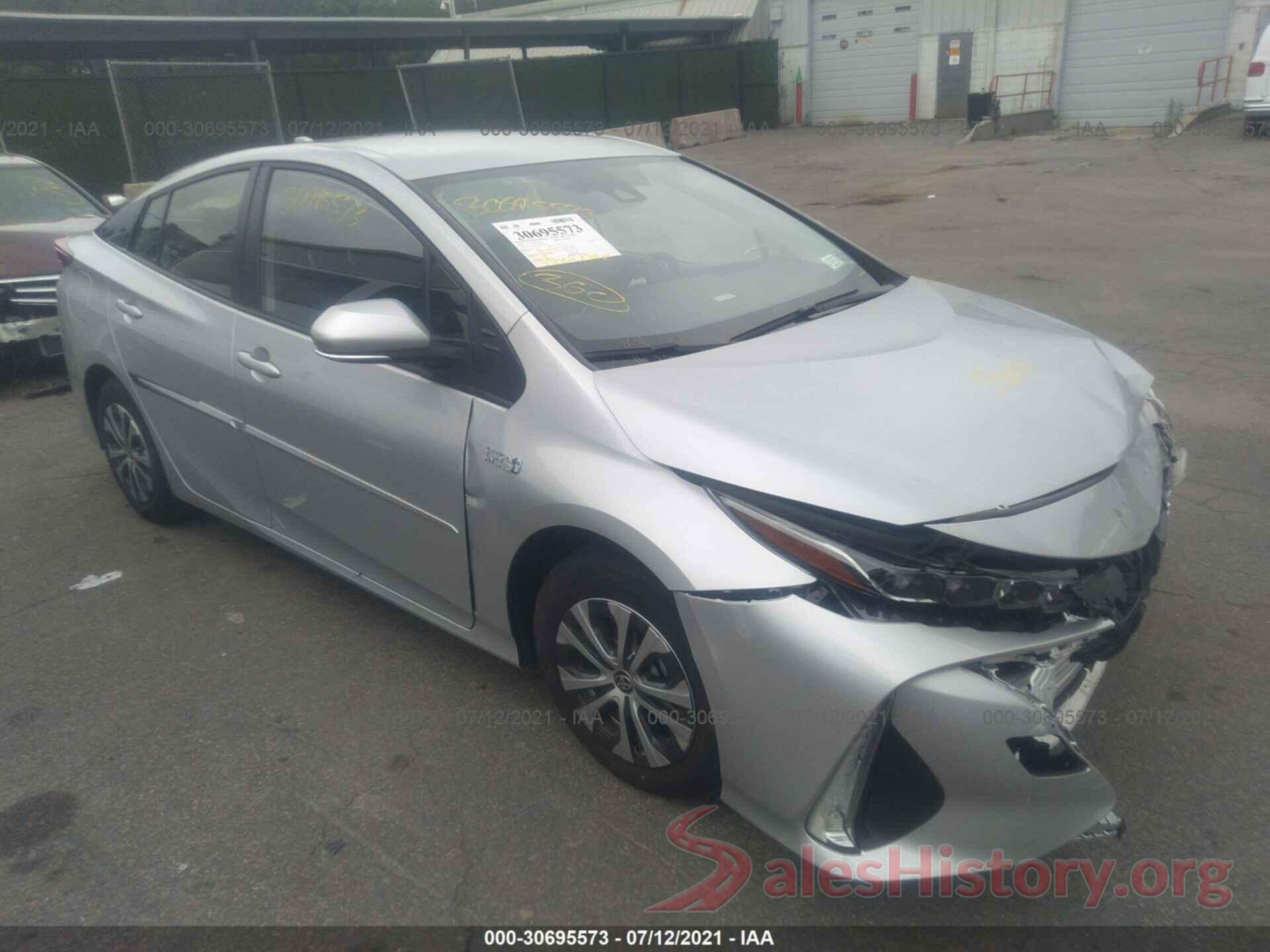 JTDKAMFPXM3181873 2021 TOYOTA PRIUS PRIME