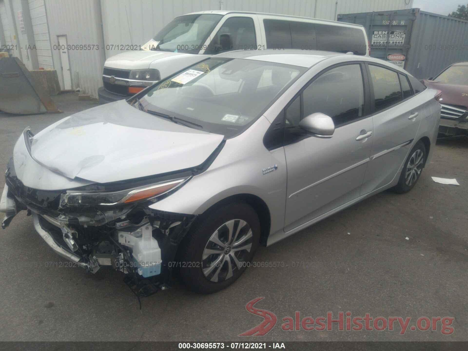 JTDKAMFPXM3181873 2021 TOYOTA PRIUS PRIME