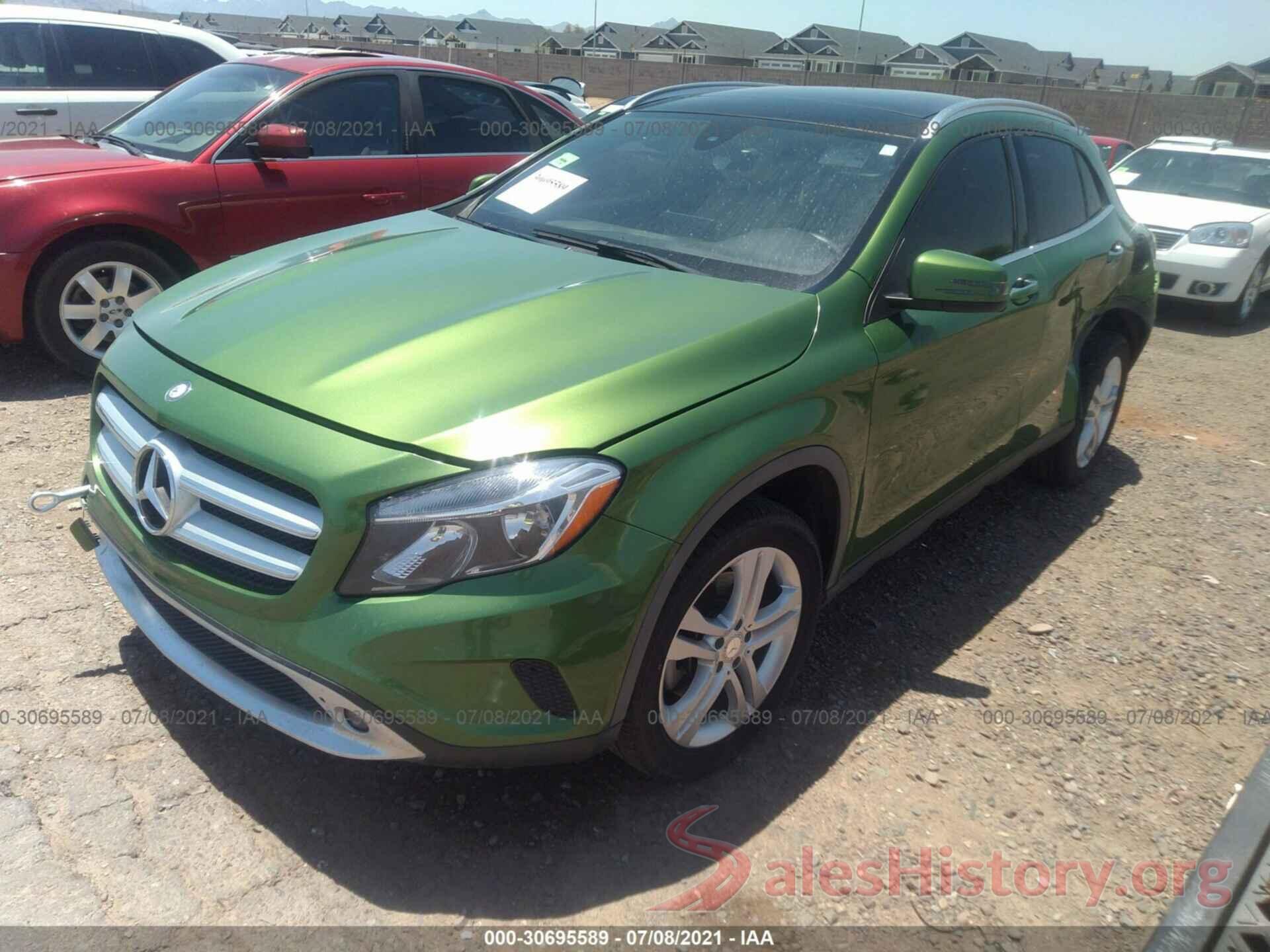 WDCTG4EB9GJ227115 2016 MERCEDES-BENZ GLA