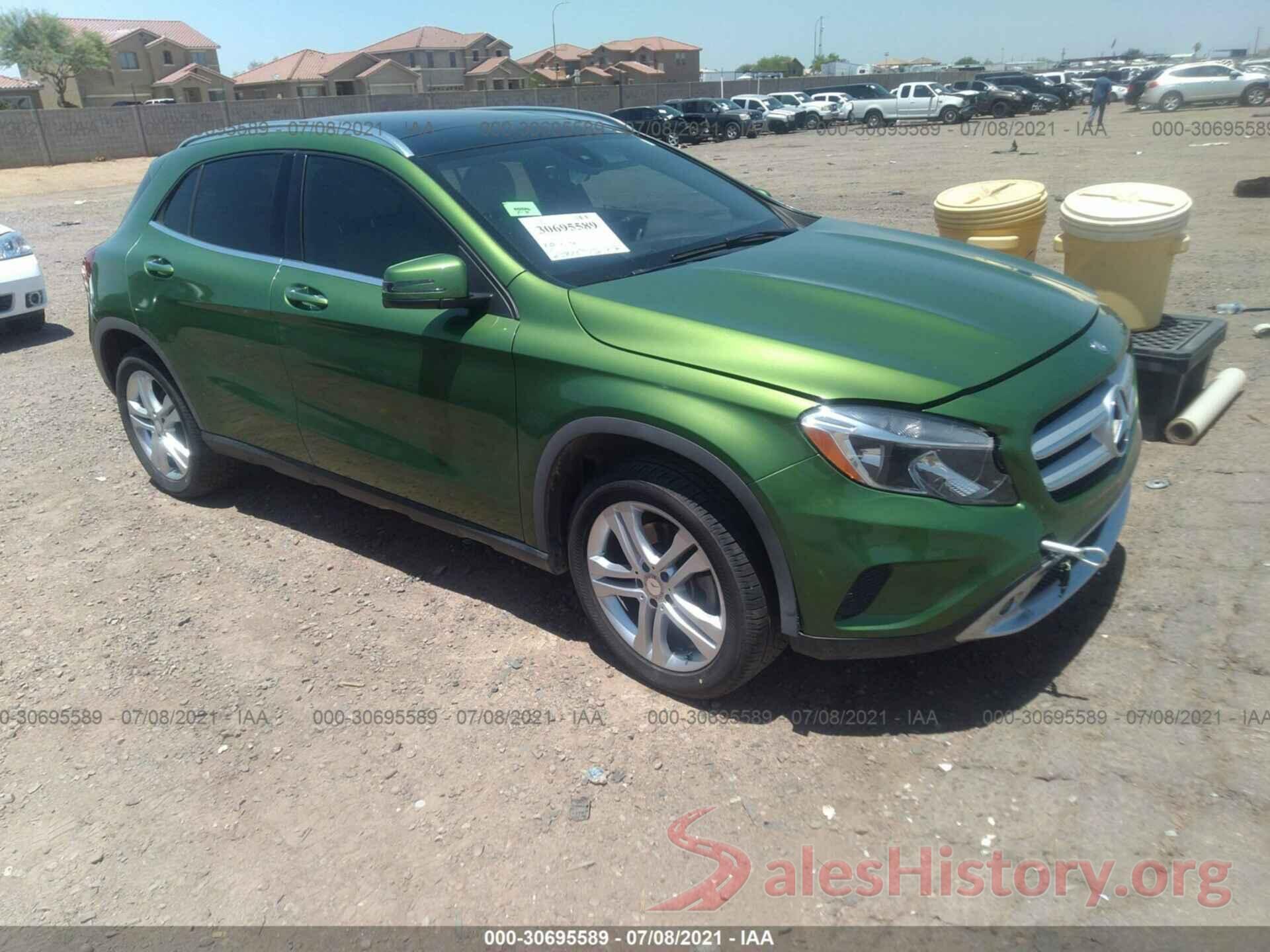 WDCTG4EB9GJ227115 2016 MERCEDES-BENZ GLA