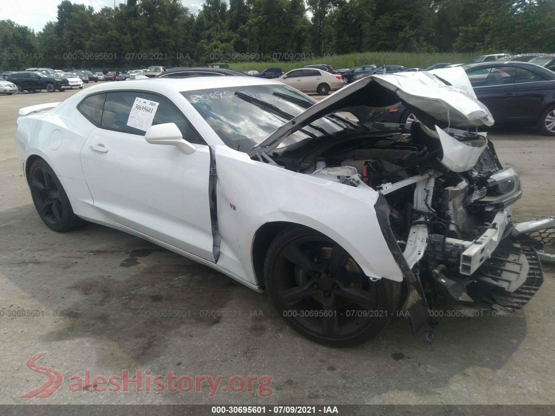2018 CHEVROLET CAMARO VIN 1G1FH1R79J0102884, auction photo