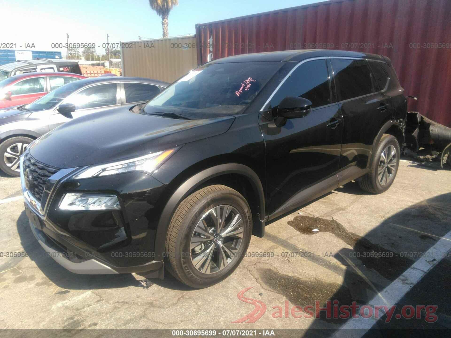 JN8AT3BA7MW011359 2021 NISSAN ROGUE