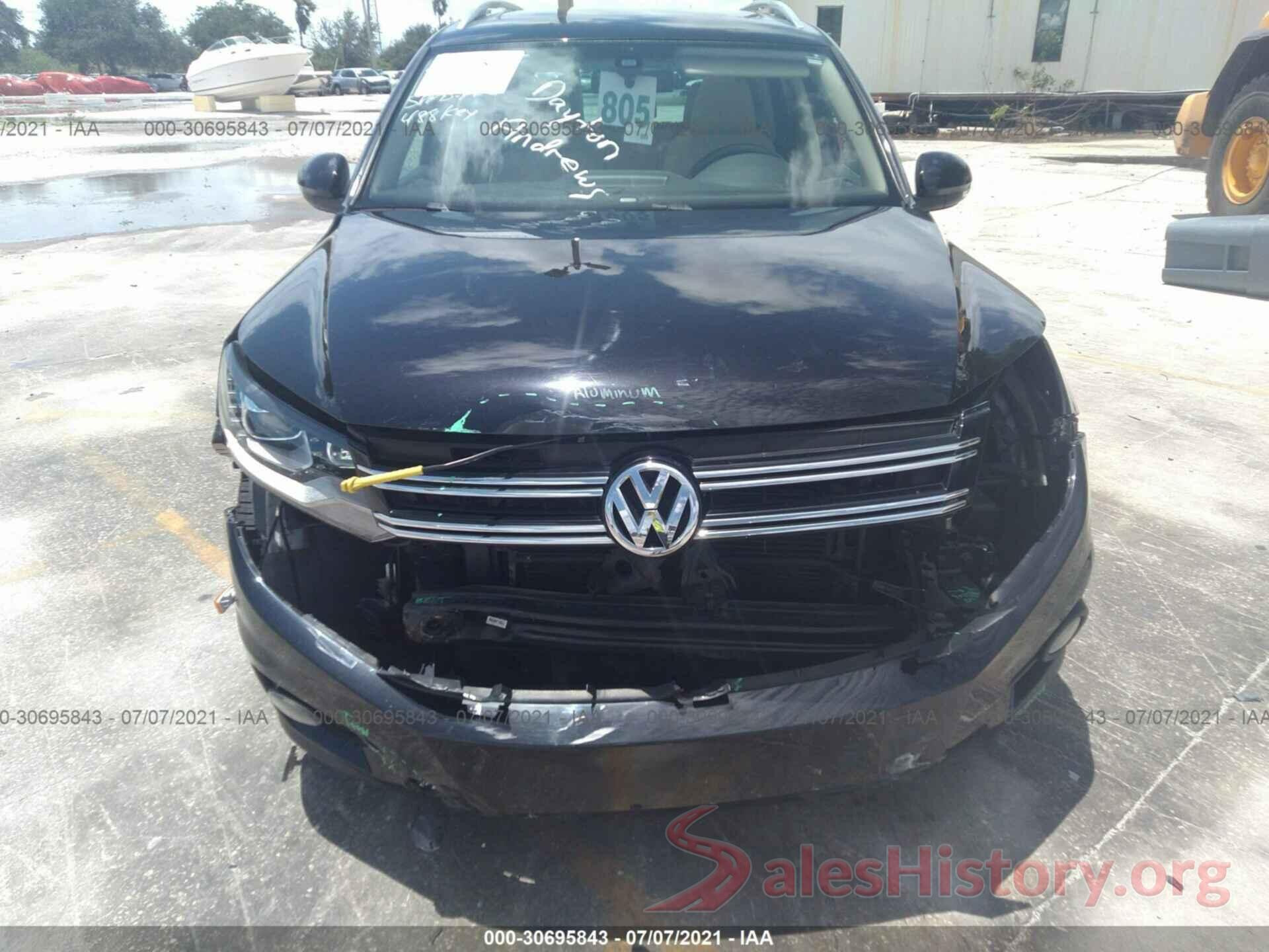 WVGAV7AX3GW583824 2016 VOLKSWAGEN TIGUAN