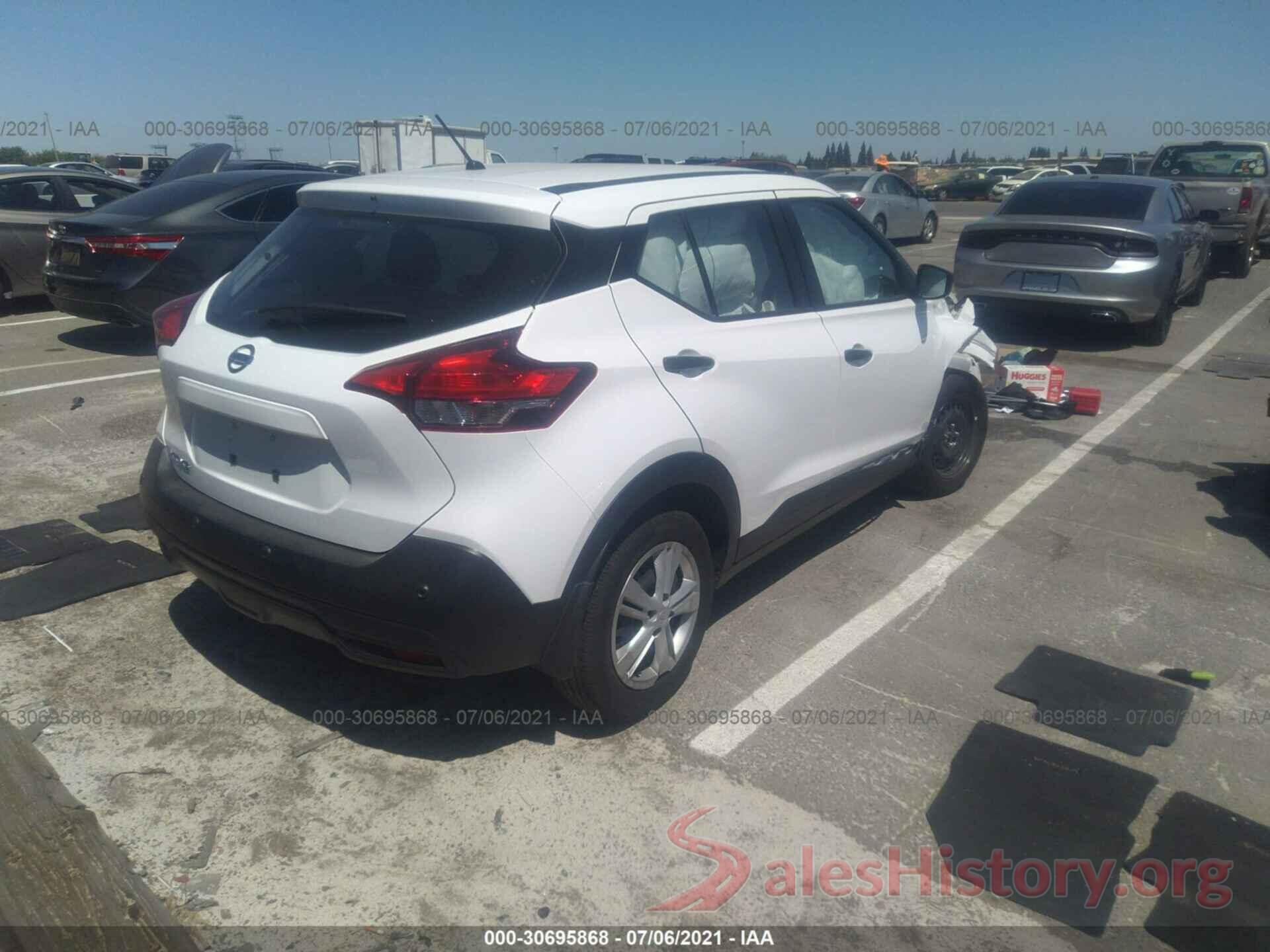 3N1CP5BV9LL565422 2020 NISSAN KICKS