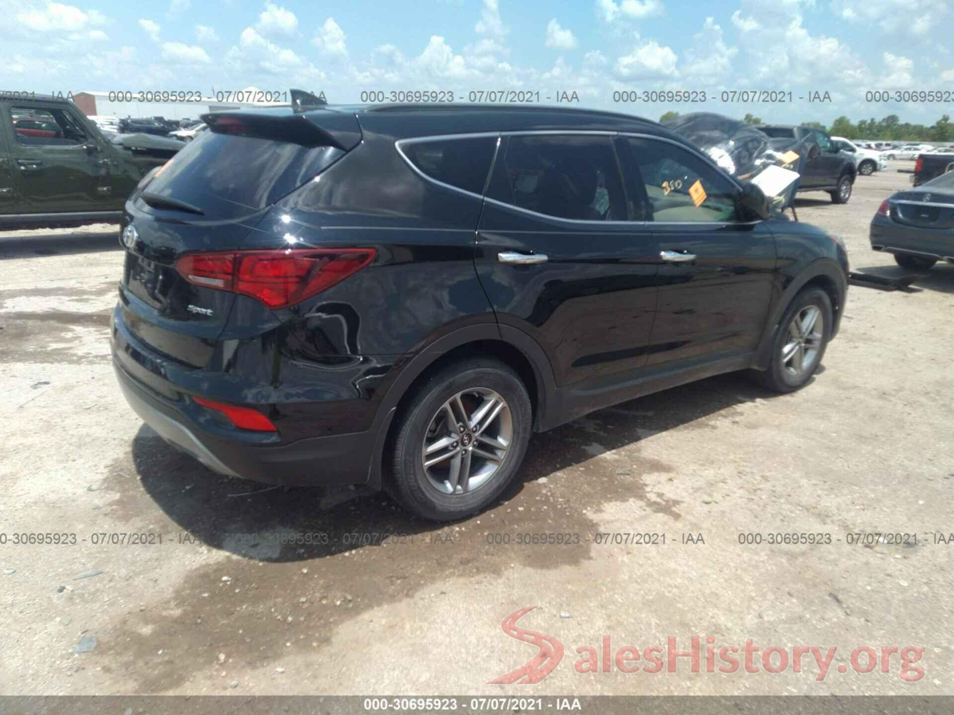 5NMZU3LB6HH032554 2017 HYUNDAI SANTA FE SPORT