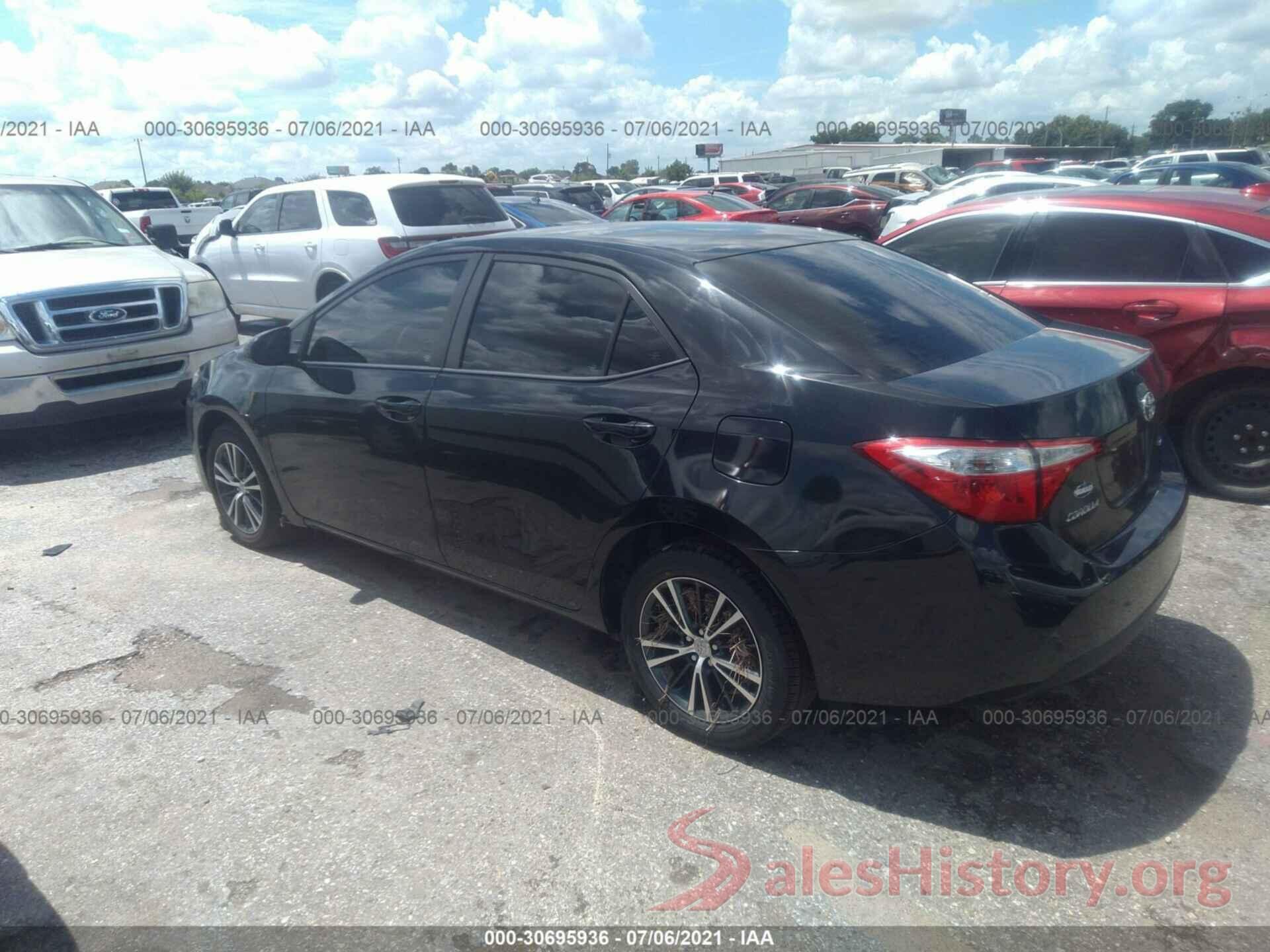 5YFBURHE7GP557621 2016 TOYOTA COROLLA