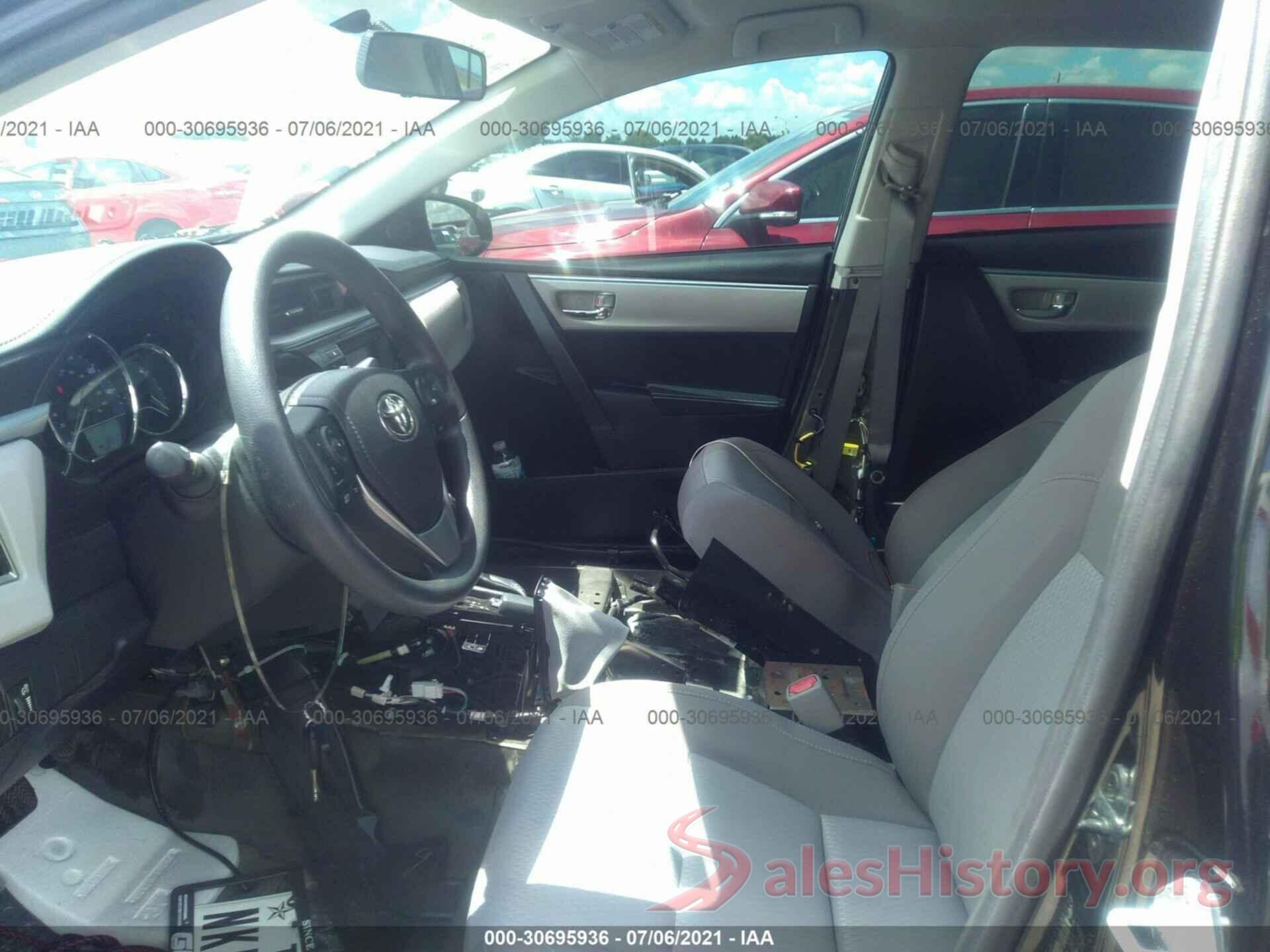 5YFBURHE7GP557621 2016 TOYOTA COROLLA