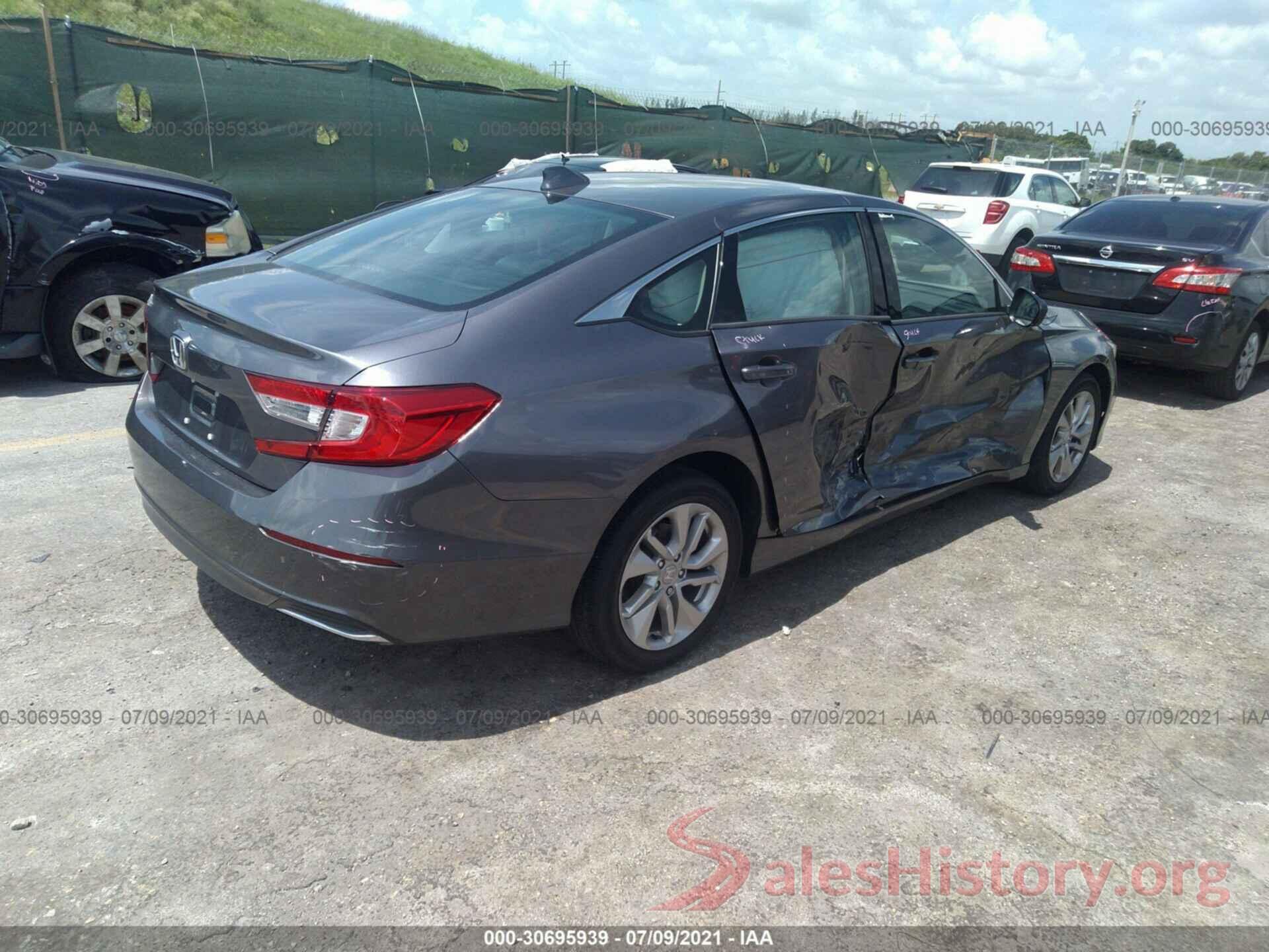 1HGCV1F11KA116147 2019 HONDA ACCORD SEDAN