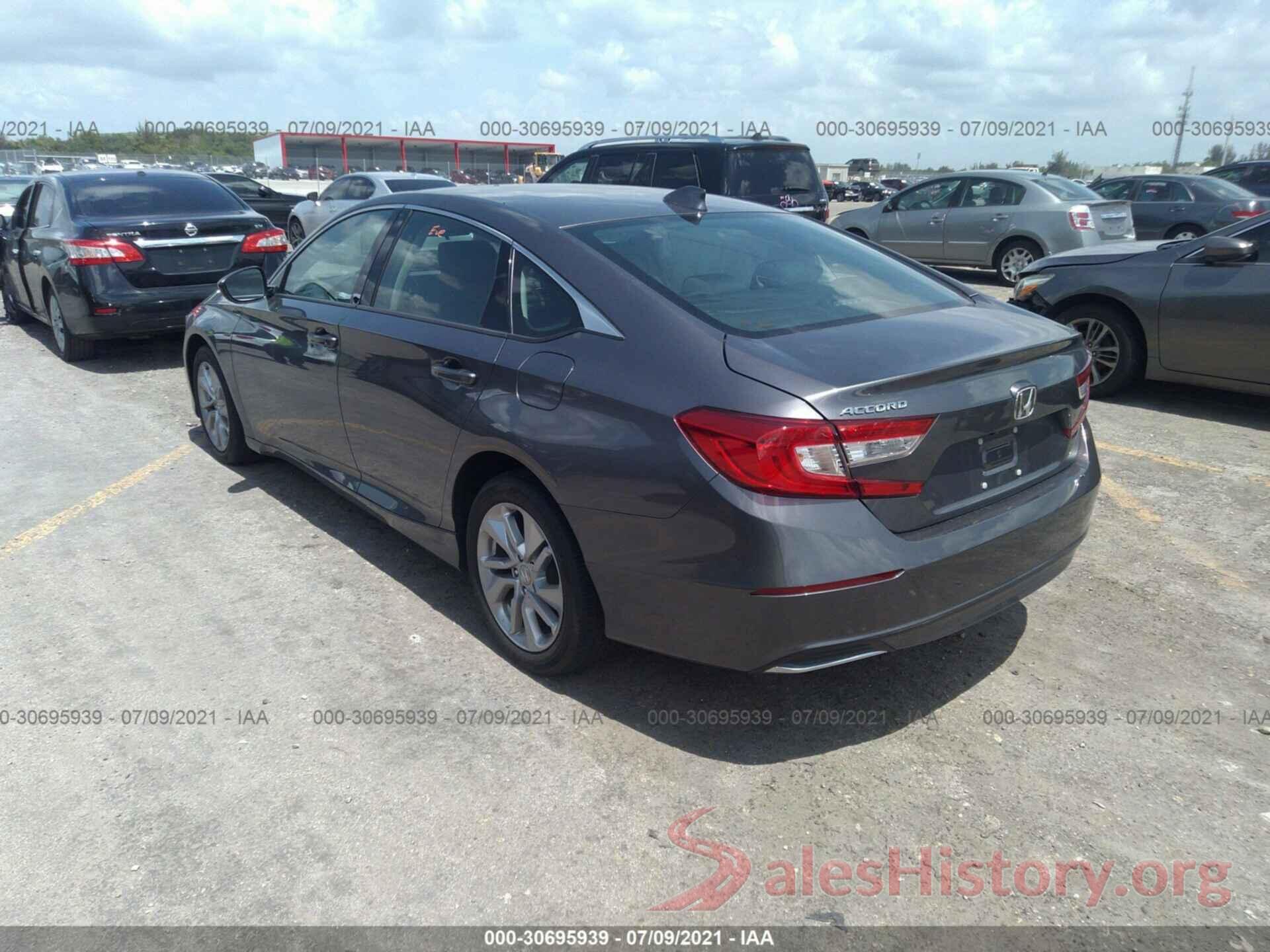 1HGCV1F11KA116147 2019 HONDA ACCORD SEDAN