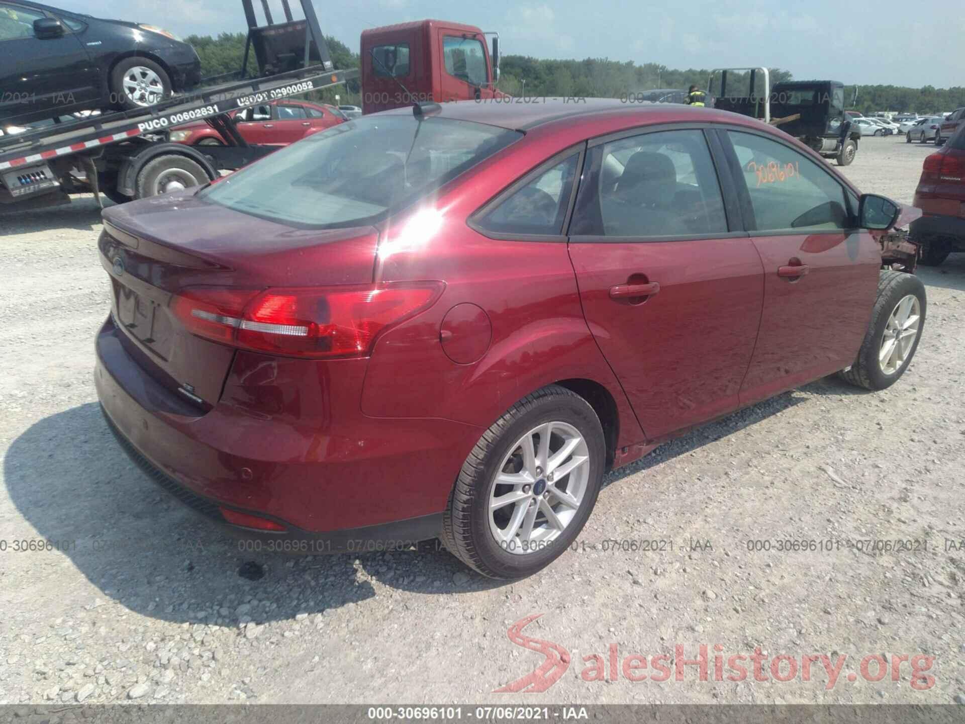 1FADP3F2XGL358986 2016 FORD FOCUS