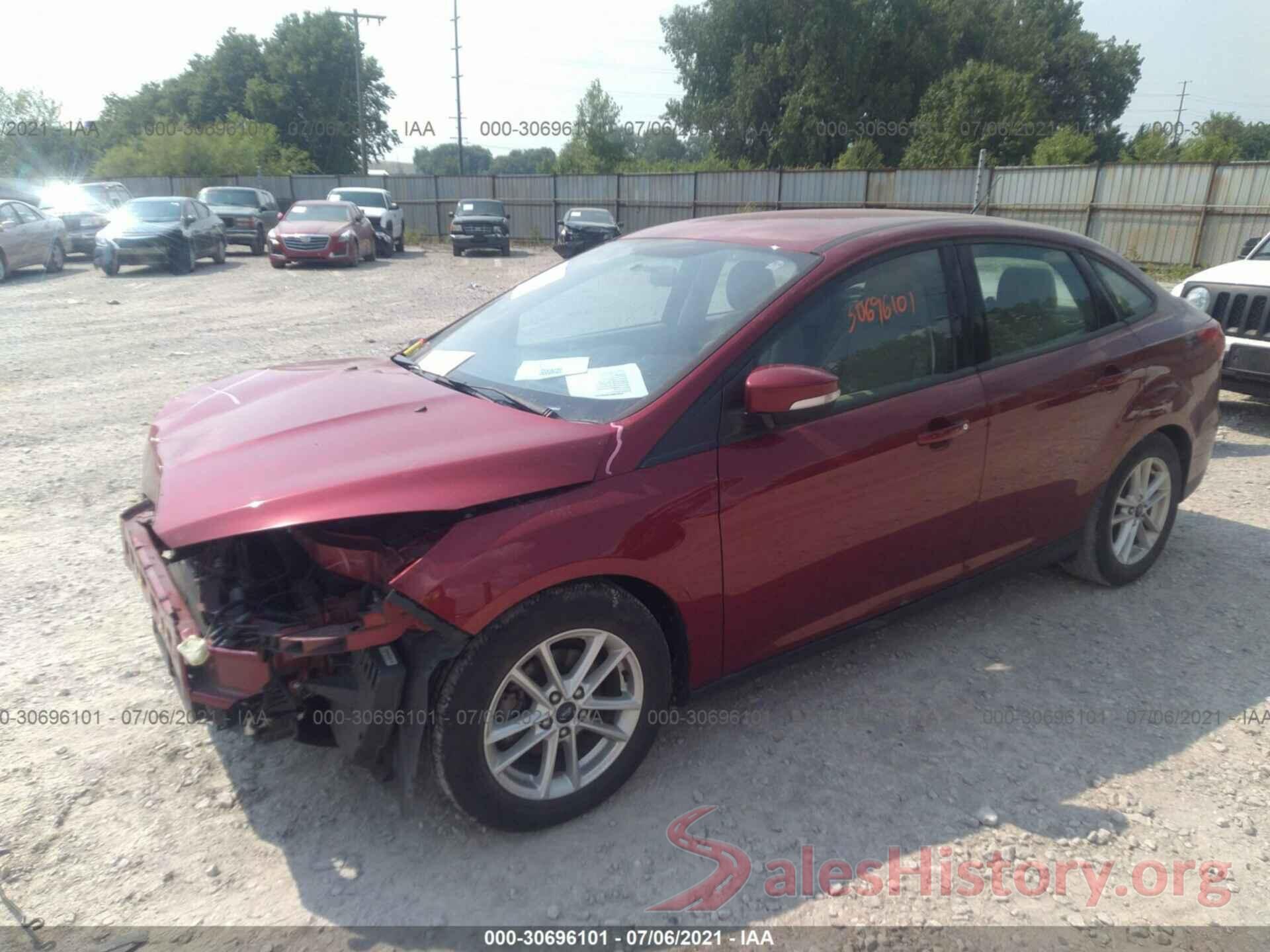 1FADP3F2XGL358986 2016 FORD FOCUS