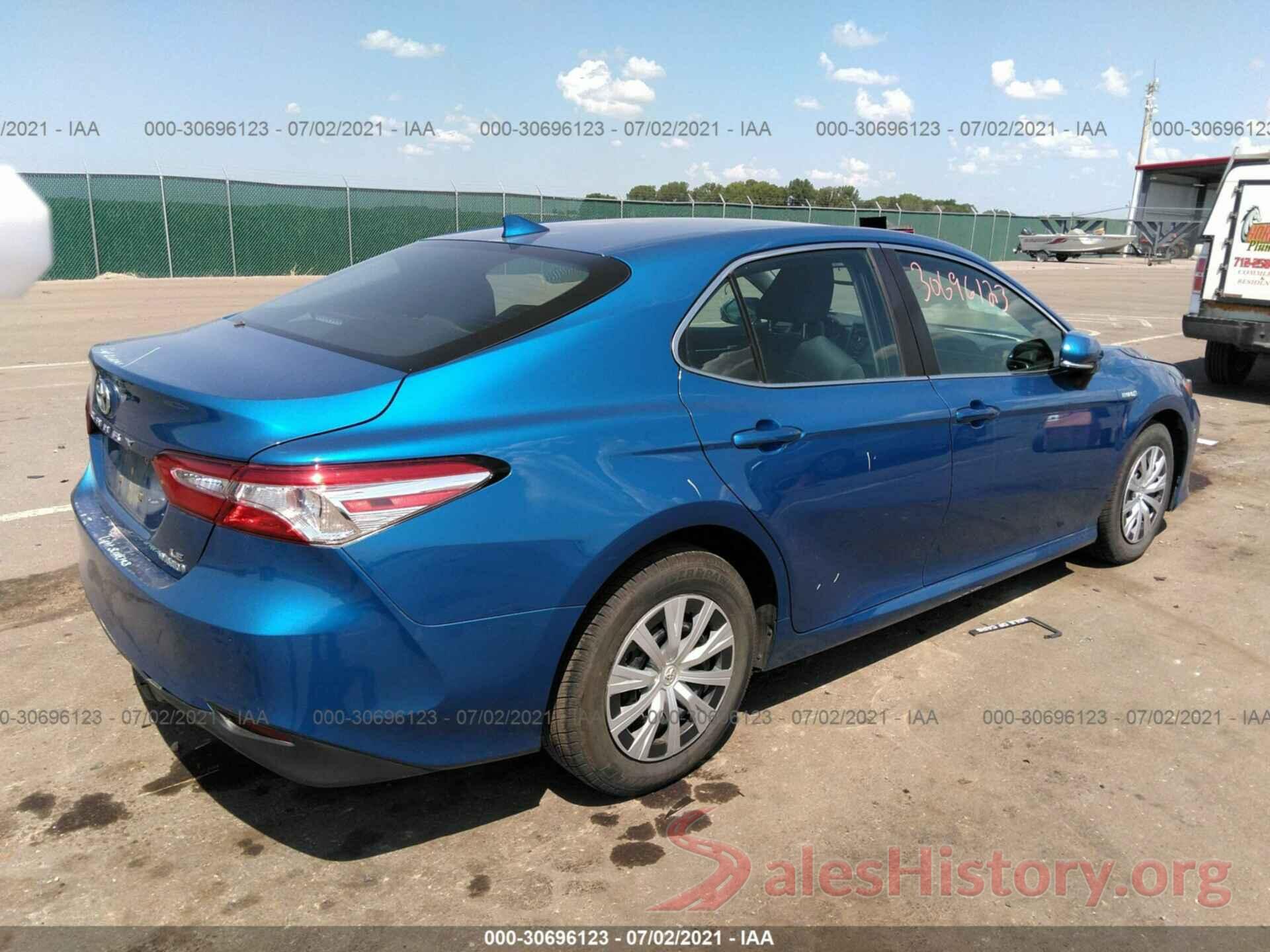 4T1B31HKXKU006438 2019 TOYOTA CAMRY