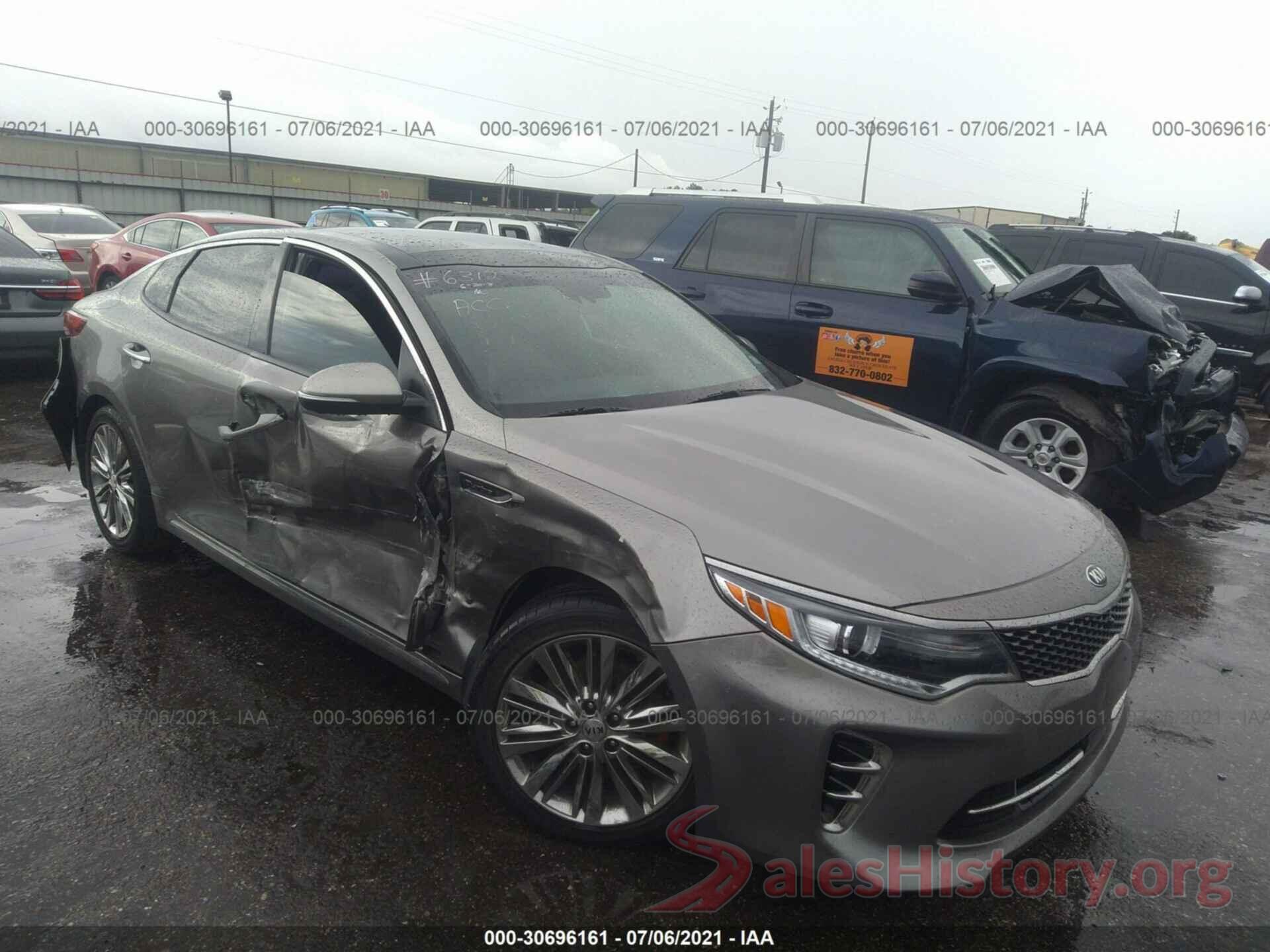 5XXGV4L20GG077156 2016 KIA OPTIMA